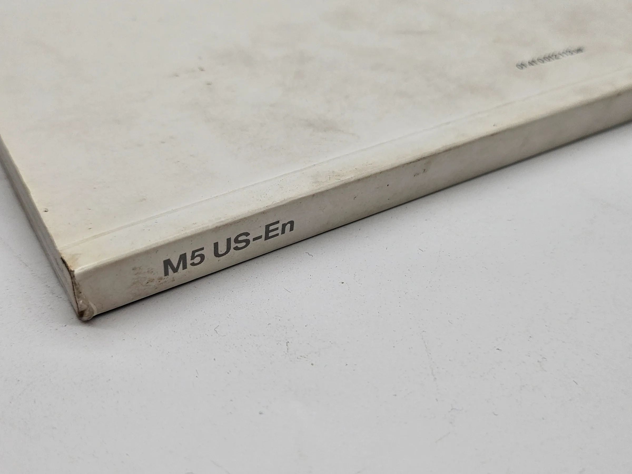 Original BMW  M5 E60 2006 Betriebsanleitung englisch 01410012113 ue