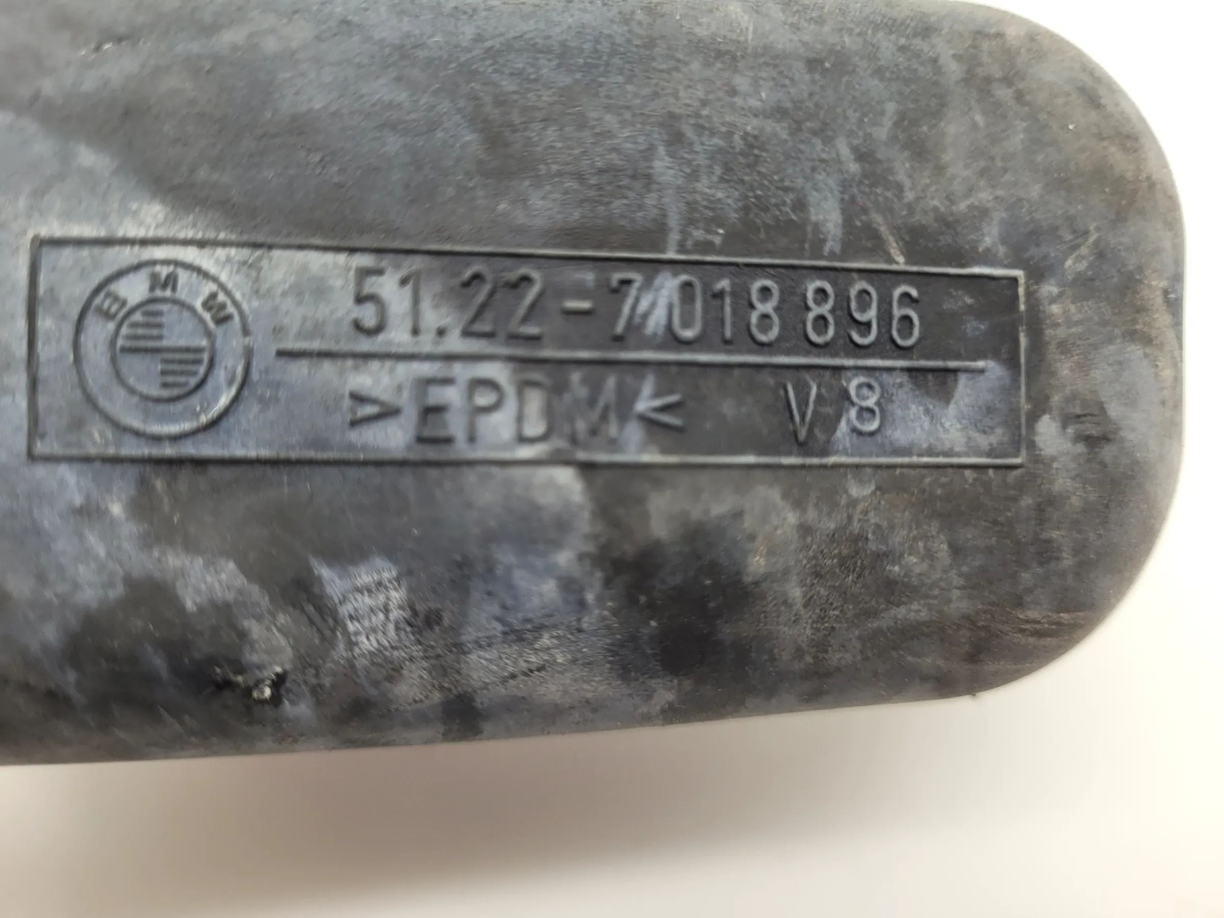 Original BMW X5 (E53) Abdeckung Gummi Türfangband Hinten L/R 51.22-7018896