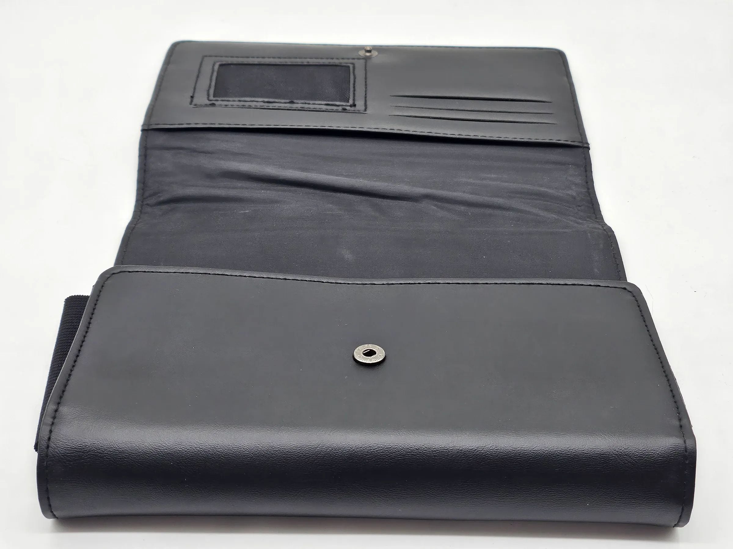 保时捷 Panamera 970 2016 原厂黑色皮革行车手册夹