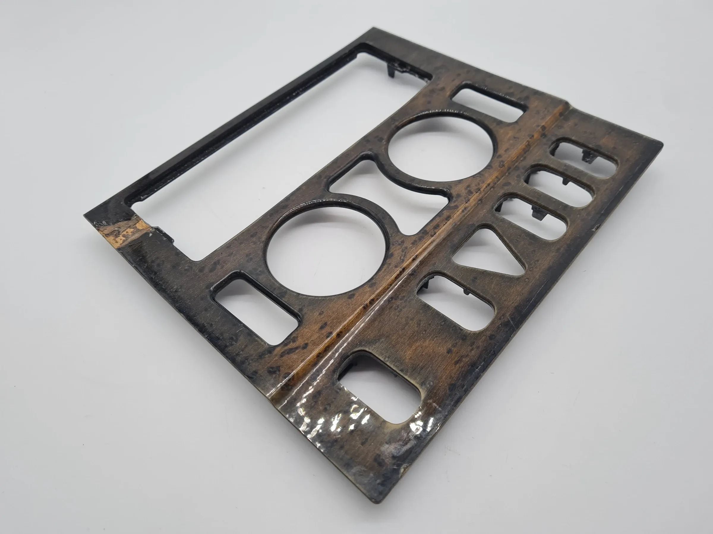 Original Mercedes E-Klasse (W210) Abdeckung Mittelkonsole Holzoptik A2106880308