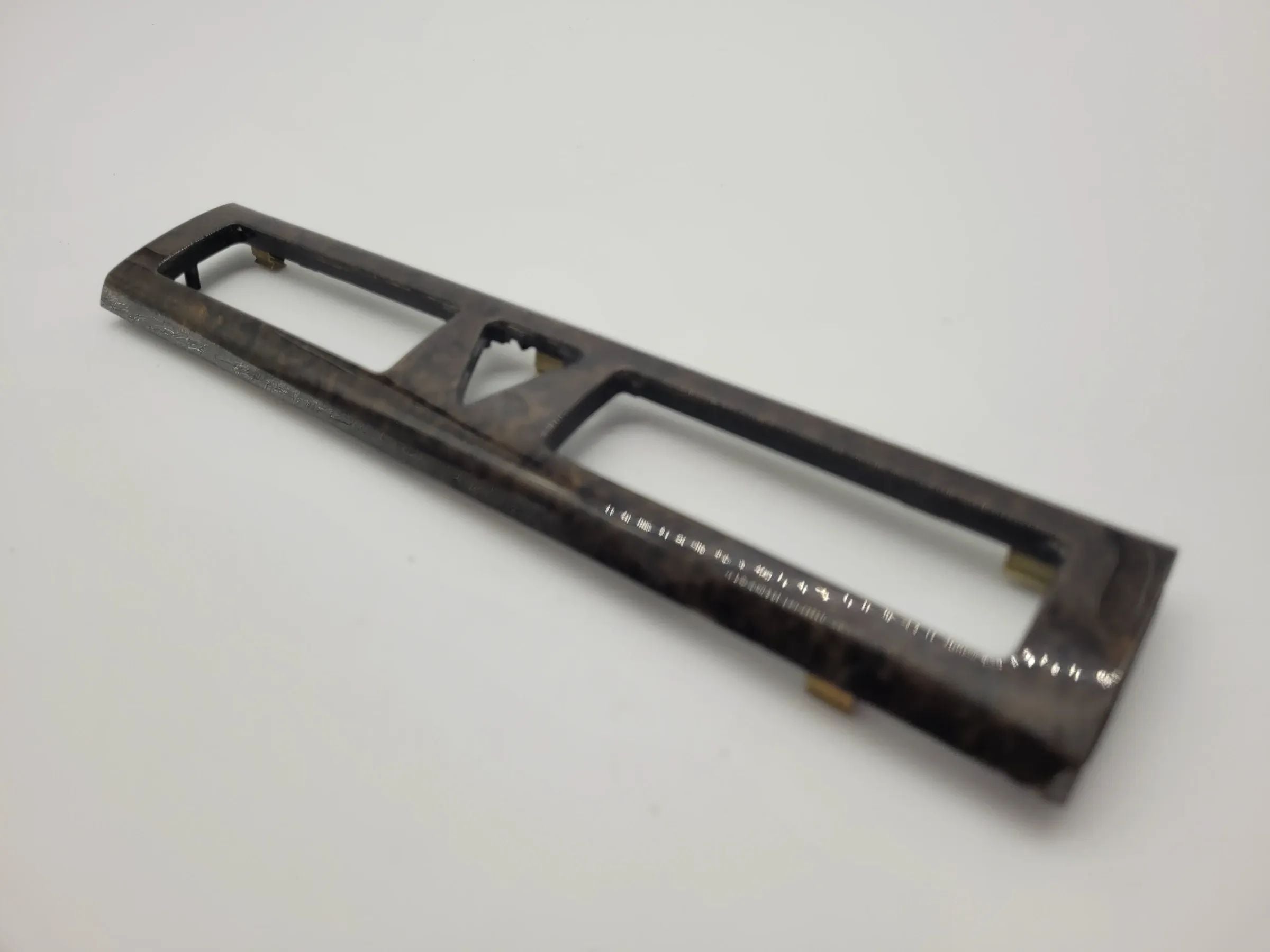 Original Audi A6 (4B) Dekorleiste / Zierleiste Mittelkonsole 4B0863321