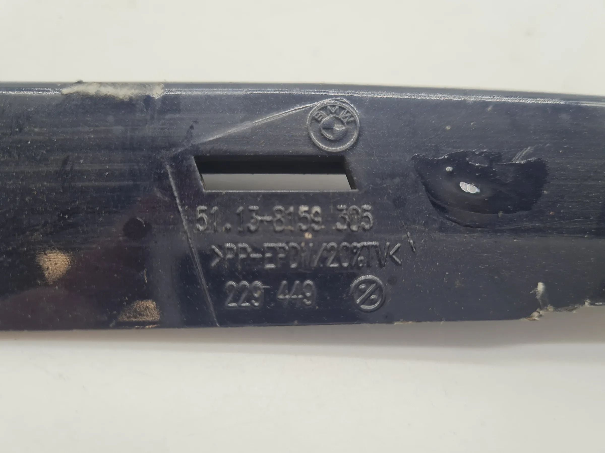 Original BMW 5er (E39) Scheinwerfer Blende Rechts Blau 51.13-8159305