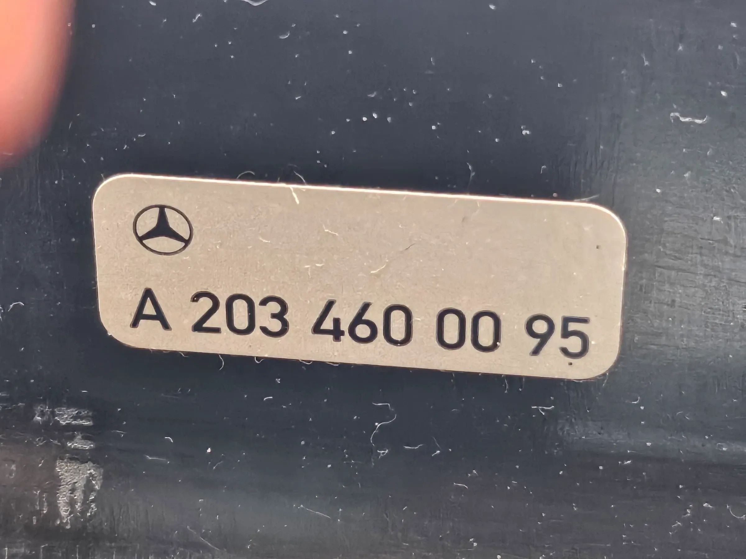 Original Mercedes-Benz C-Klasse W203 CL203 Verkleidung Lenksäule A2034600095
