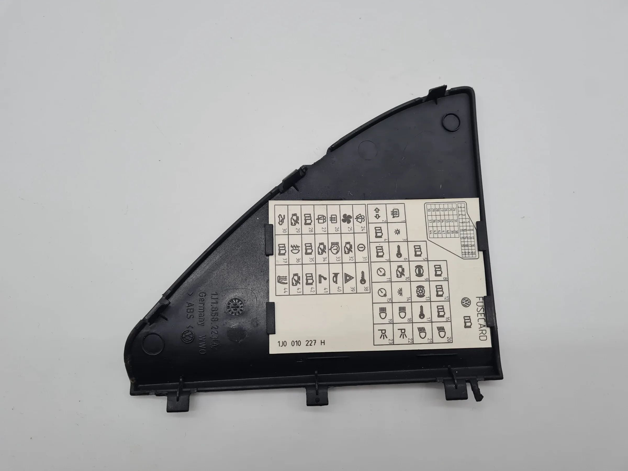 Original VW Golf IV 4 (1J5/1J1) Abdeckung Sicherheitskasten 1J1858223