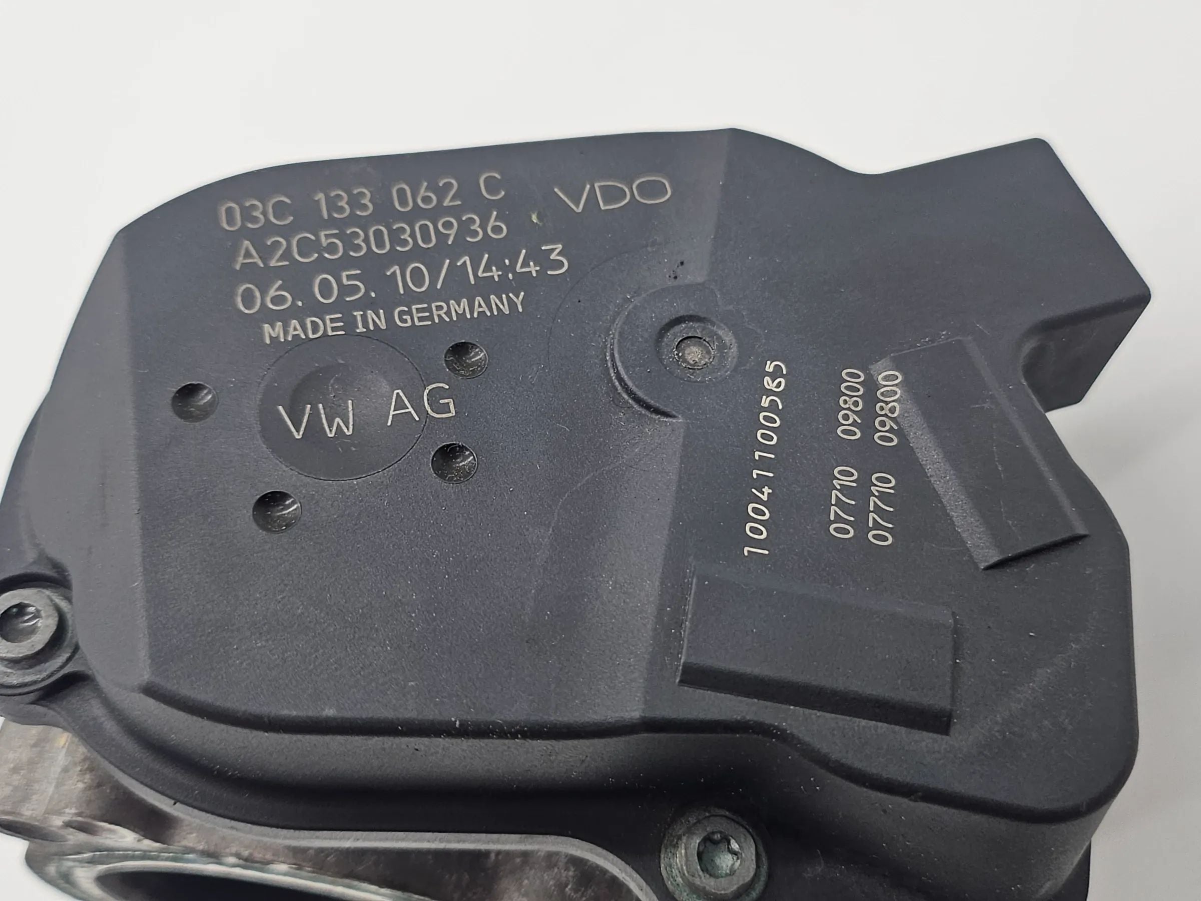 Original VDO throttle valve AUDI A3 SEAT ALTEA CORDOBA IBIZA 03C133062C