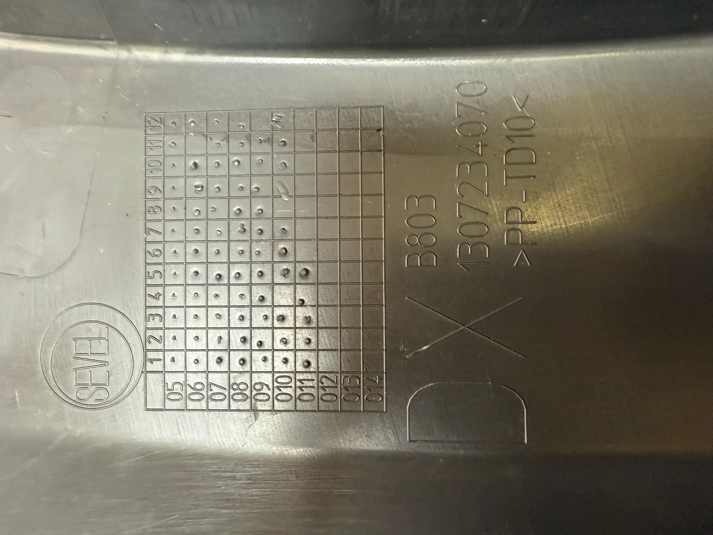 Oryginalna osłona nadkola Fiat Ducato C.-Jumper P.-Boxer prawa 1307234070 DX