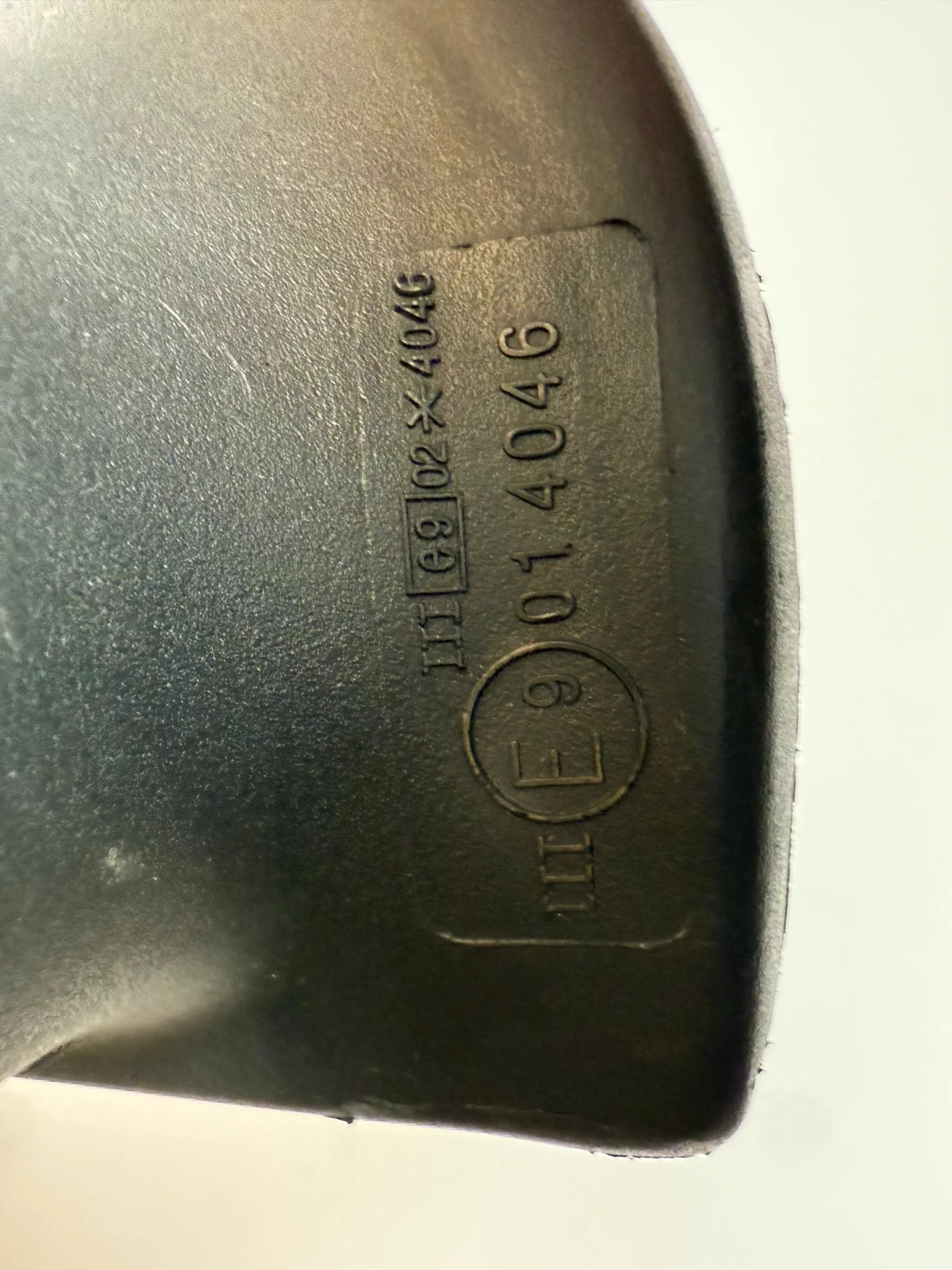 Originele Fiat Punto I 1A buitenspiegel zijspiegel rechts zwart E9014046