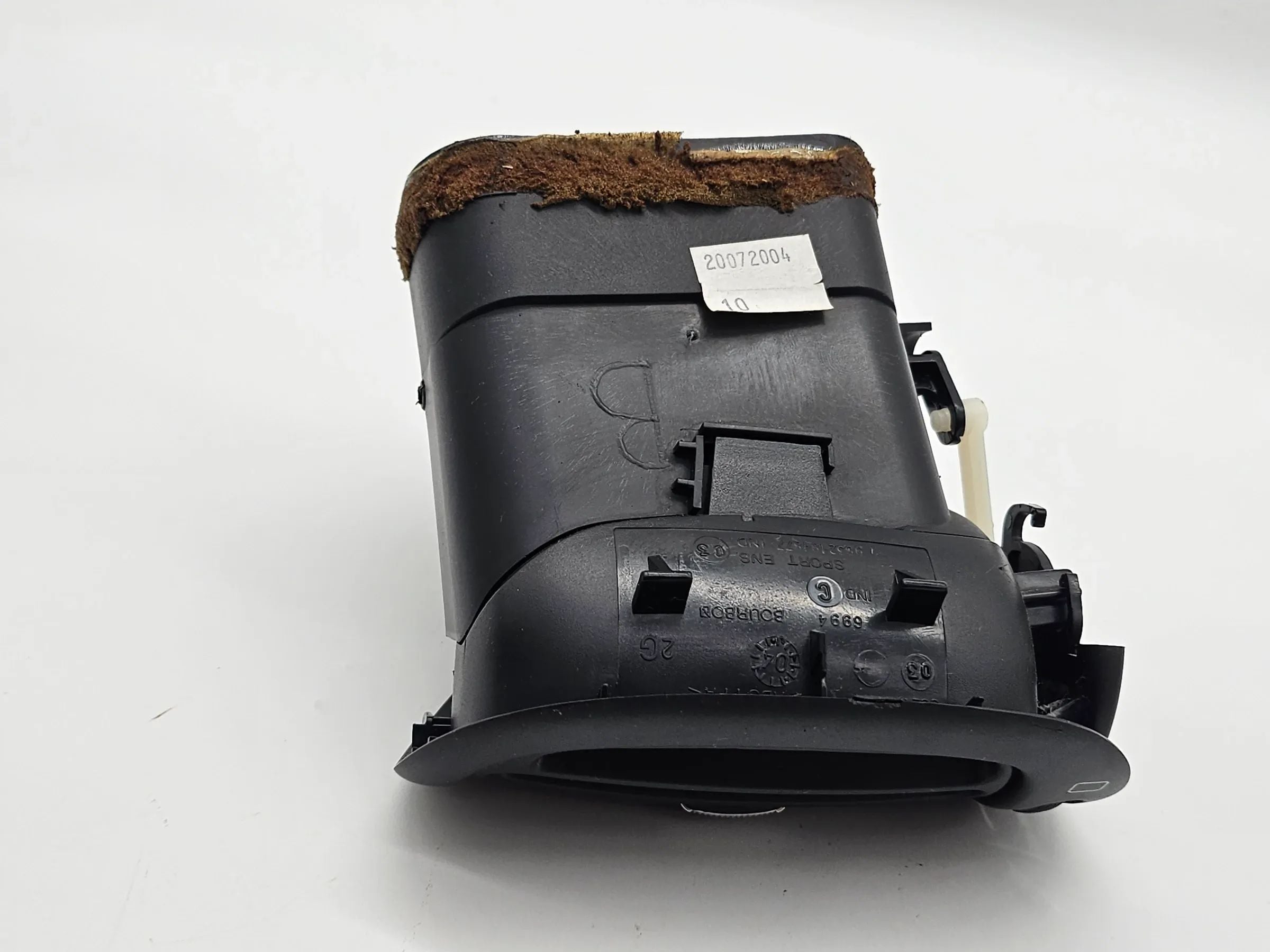 Оригинальная левая вентиляционная решетка воздухозаборника Peugeot 206CC Кабриолет 9632184877