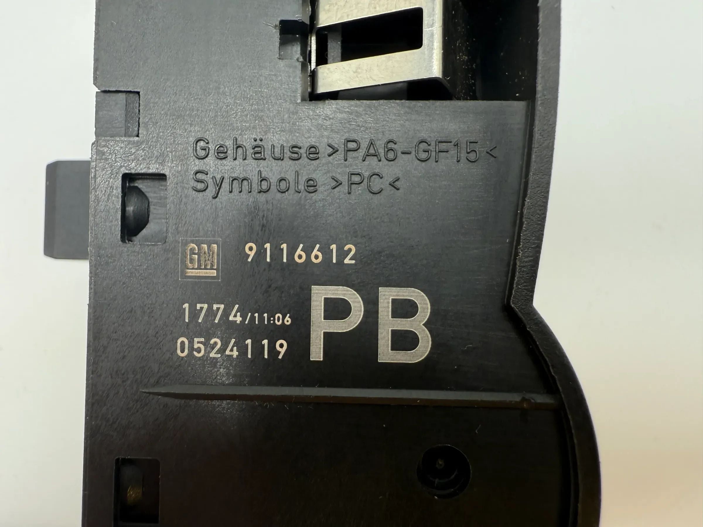 Original Opel Corsa C light switch switch light NSL regulator 9116612 