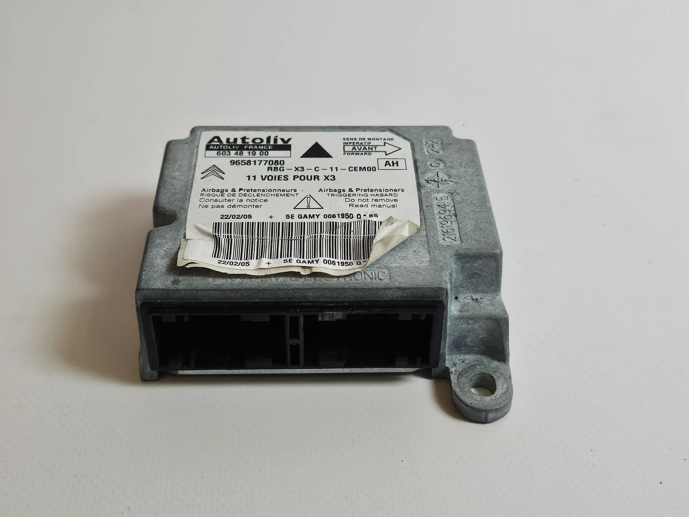 Original Citroen C5 Steuergerät Airbag  Airbagsteuergerät 9659532380