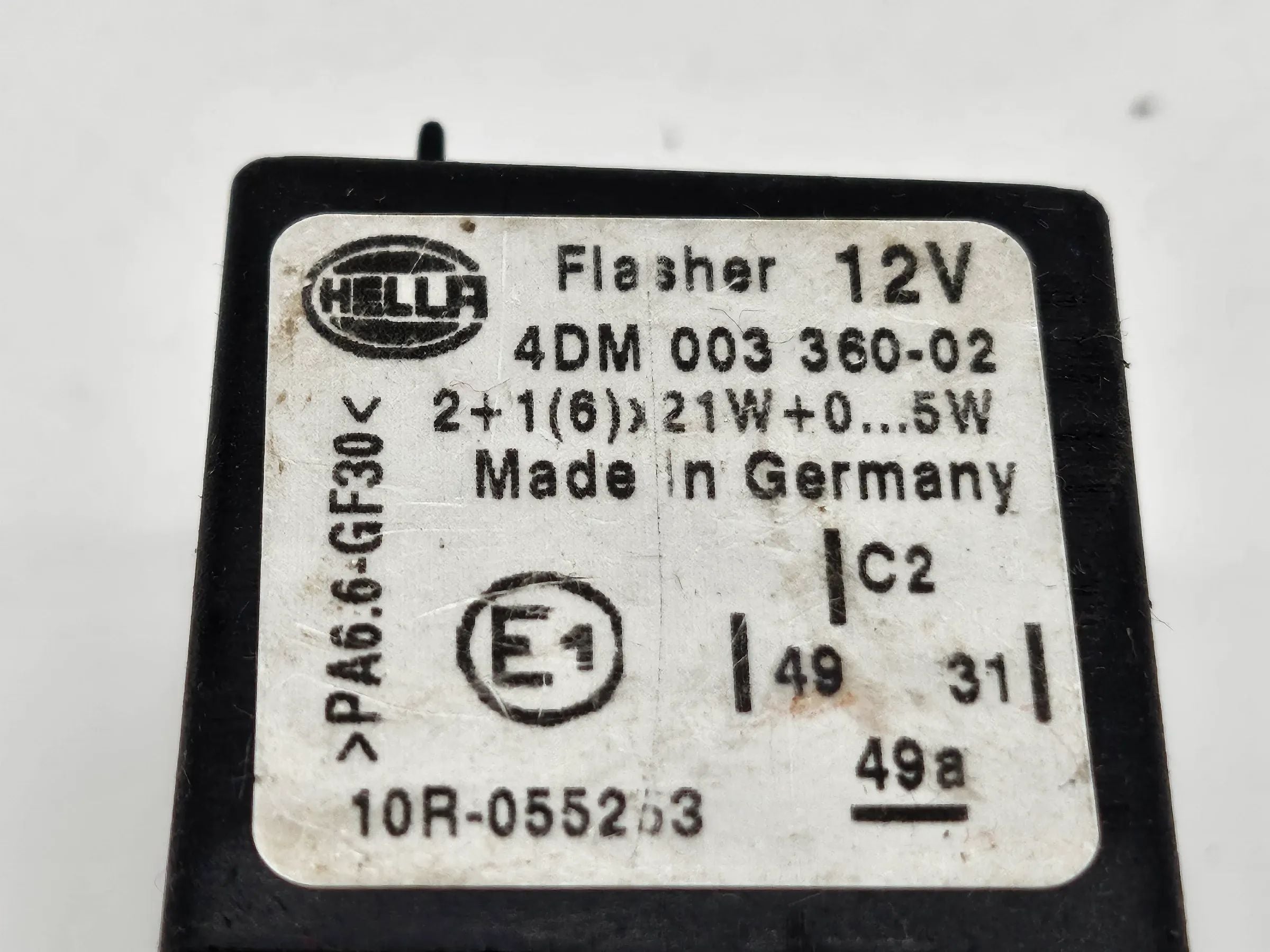 Original HELLA 4-PIN Blinkerrelais Relay 4DM003360-02