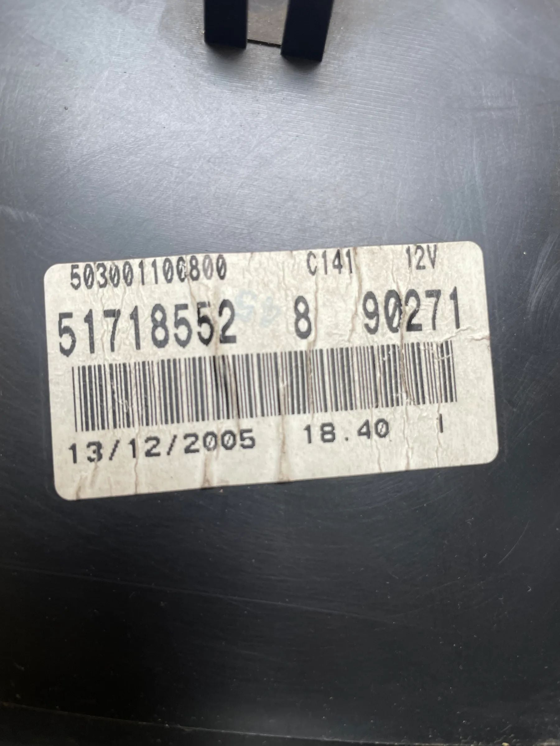 Original Fiat Punto (176/188/199) Tachometer 51718552 Pixel Fehler