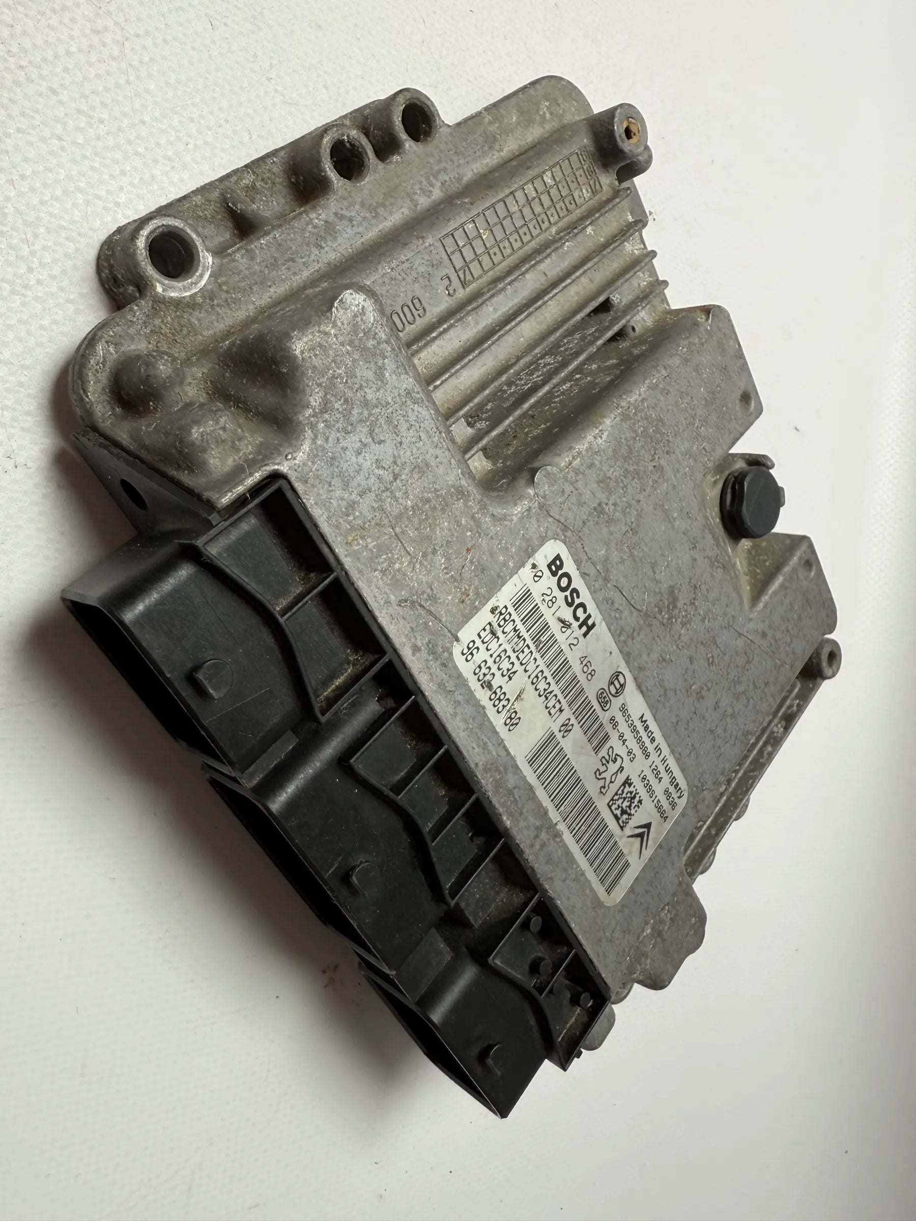 Original Peugeot Diesel Engine Control Unit 9663268380 / 0281012468 