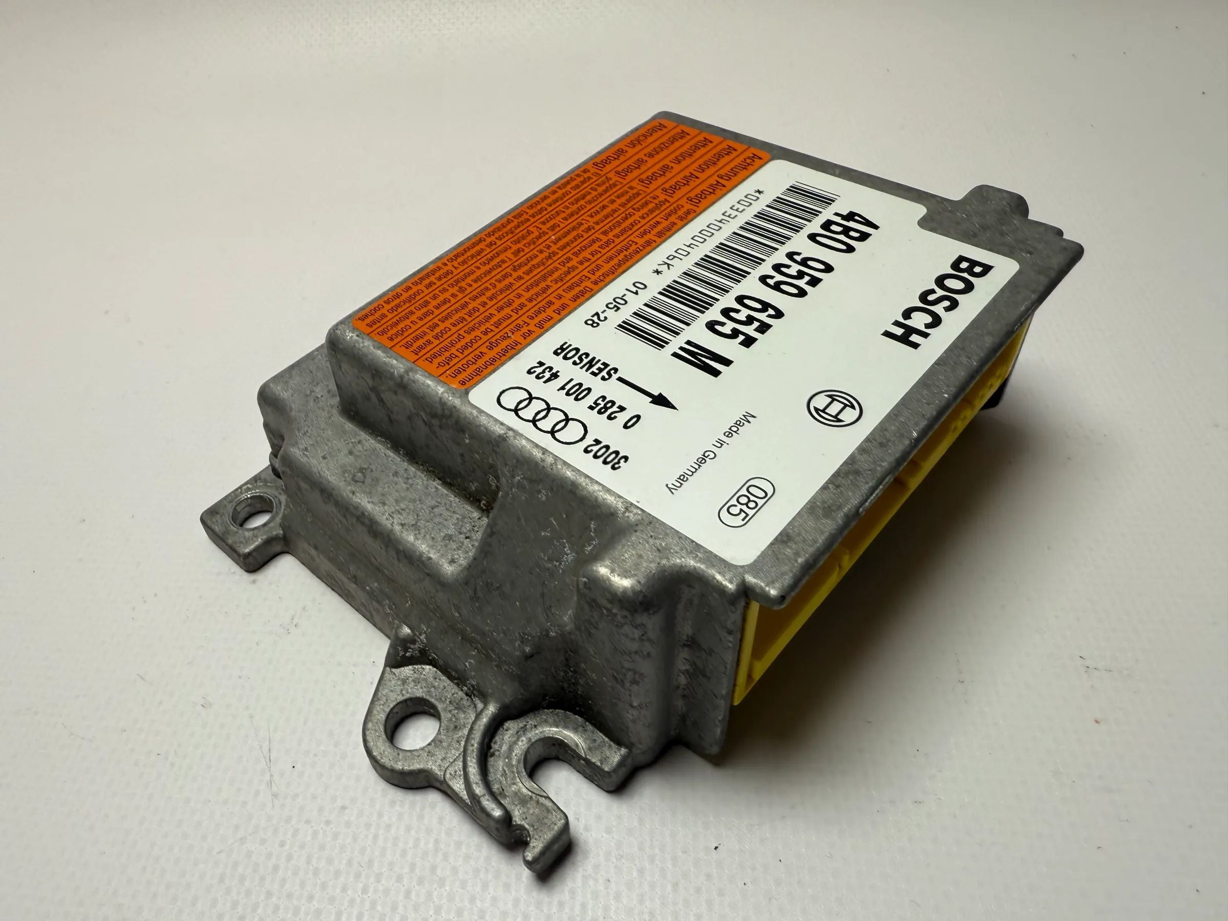 Orijinal Audi A6 4B Airbag Kontrol Ünitesi Bosch 4B0 959 655 M / 0285001432