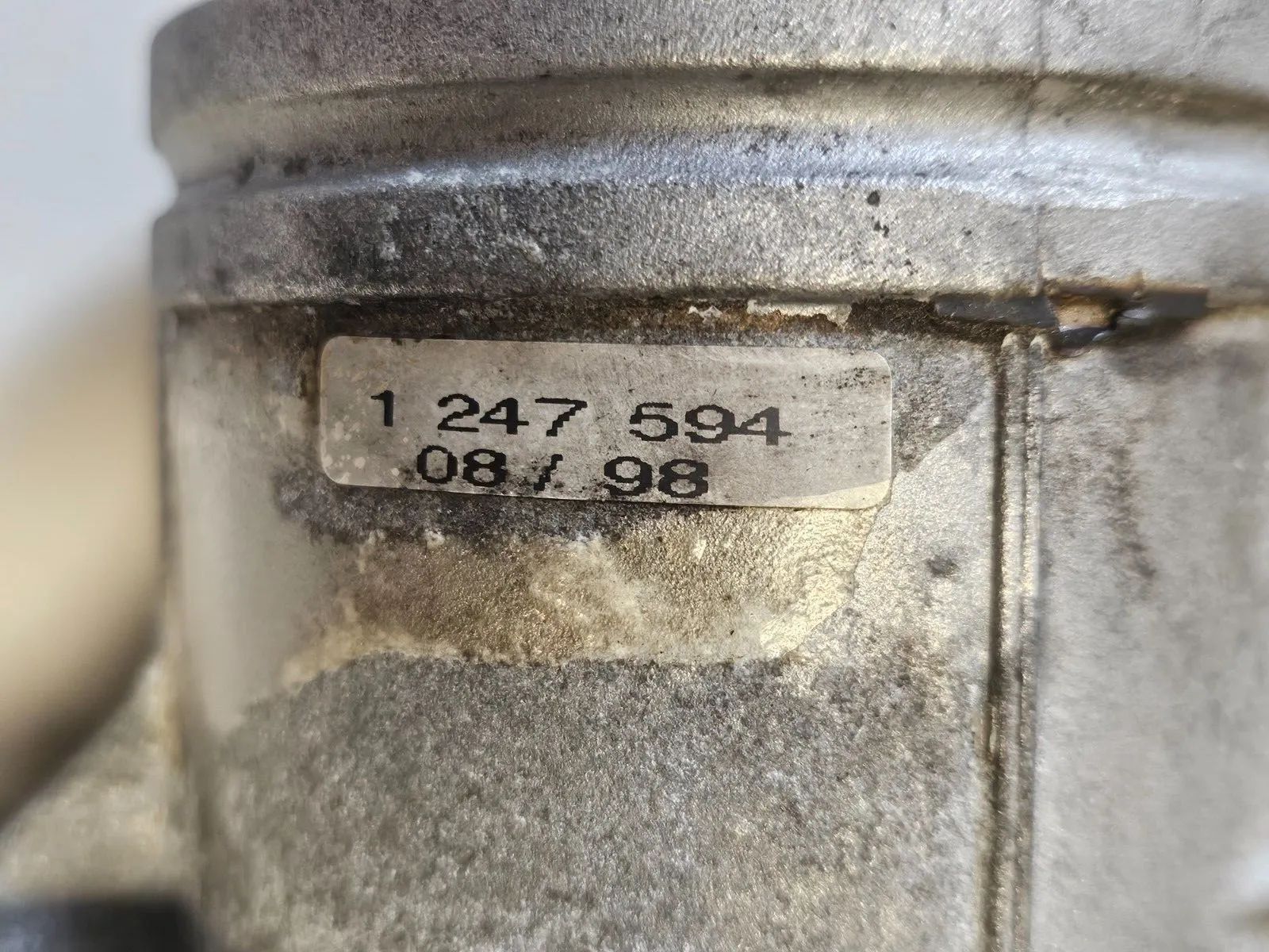 Оригинальная дроссельная заслонка/впускной патрубок BMW E36 M43, 13.54-1247594 - Auto-veritas