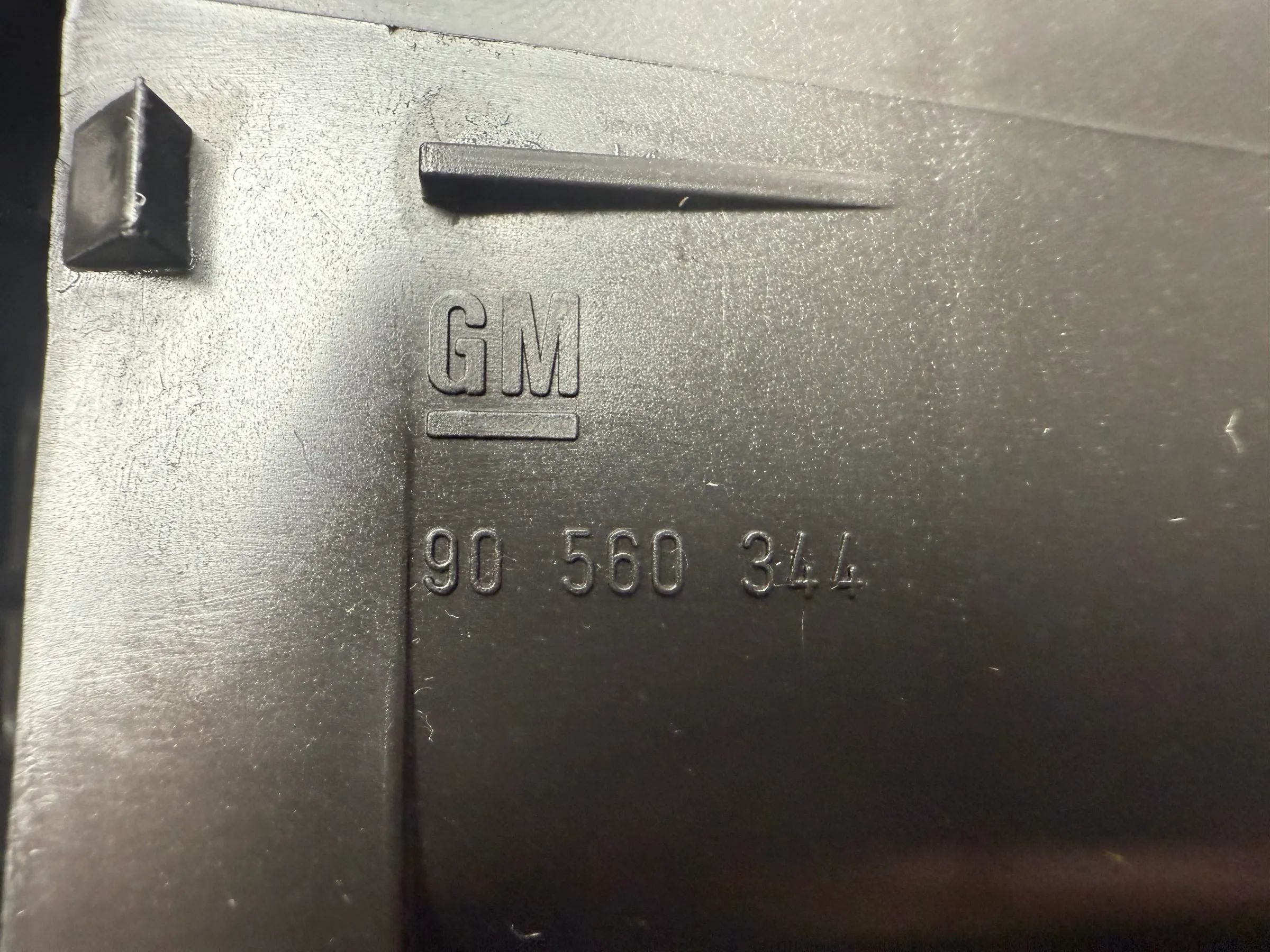 Originele Opel Astra G dubbele luchtrooster midden 90560344