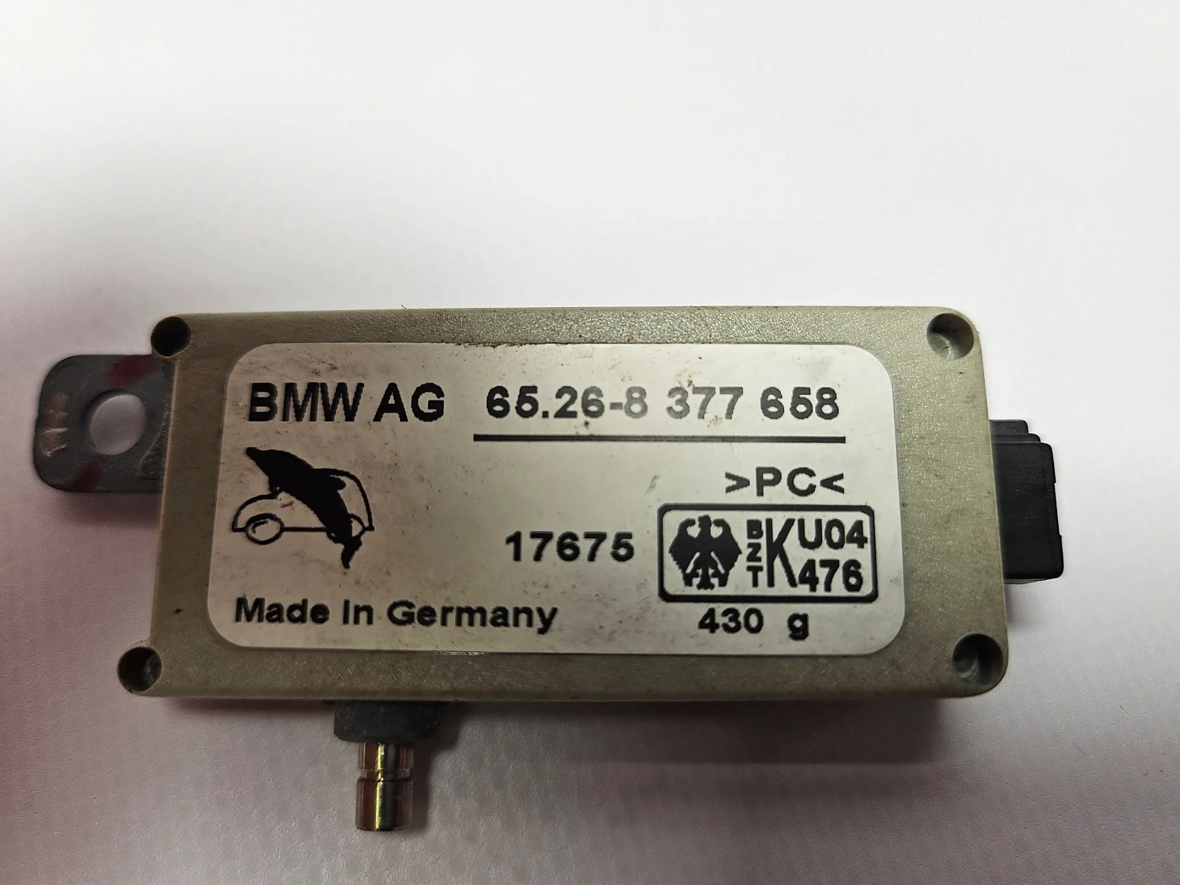 oryginalny wzmacniacz antenowy TV BMW X5 E53 prawy / lewy 6526-8377658