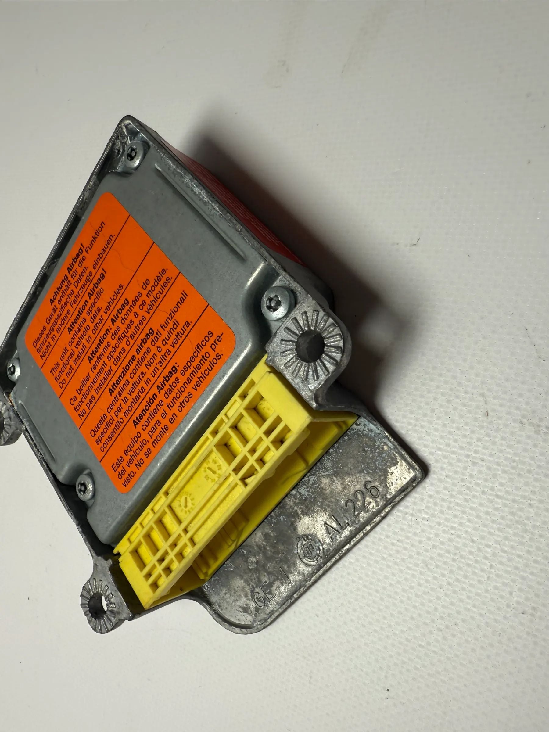 Original VW Passat Variant 3BG/3BL/3BS Módulo de Airbag 1C0909605B / 5WK43124 Auto-veritas