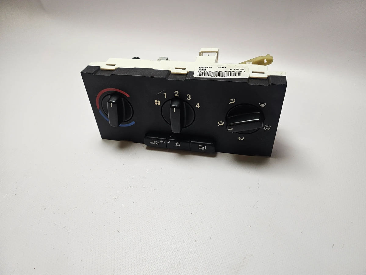 Original Opel Astra 1.6 G Painel de Controlo do Ar Condicionado e Aquecimento 90559839
