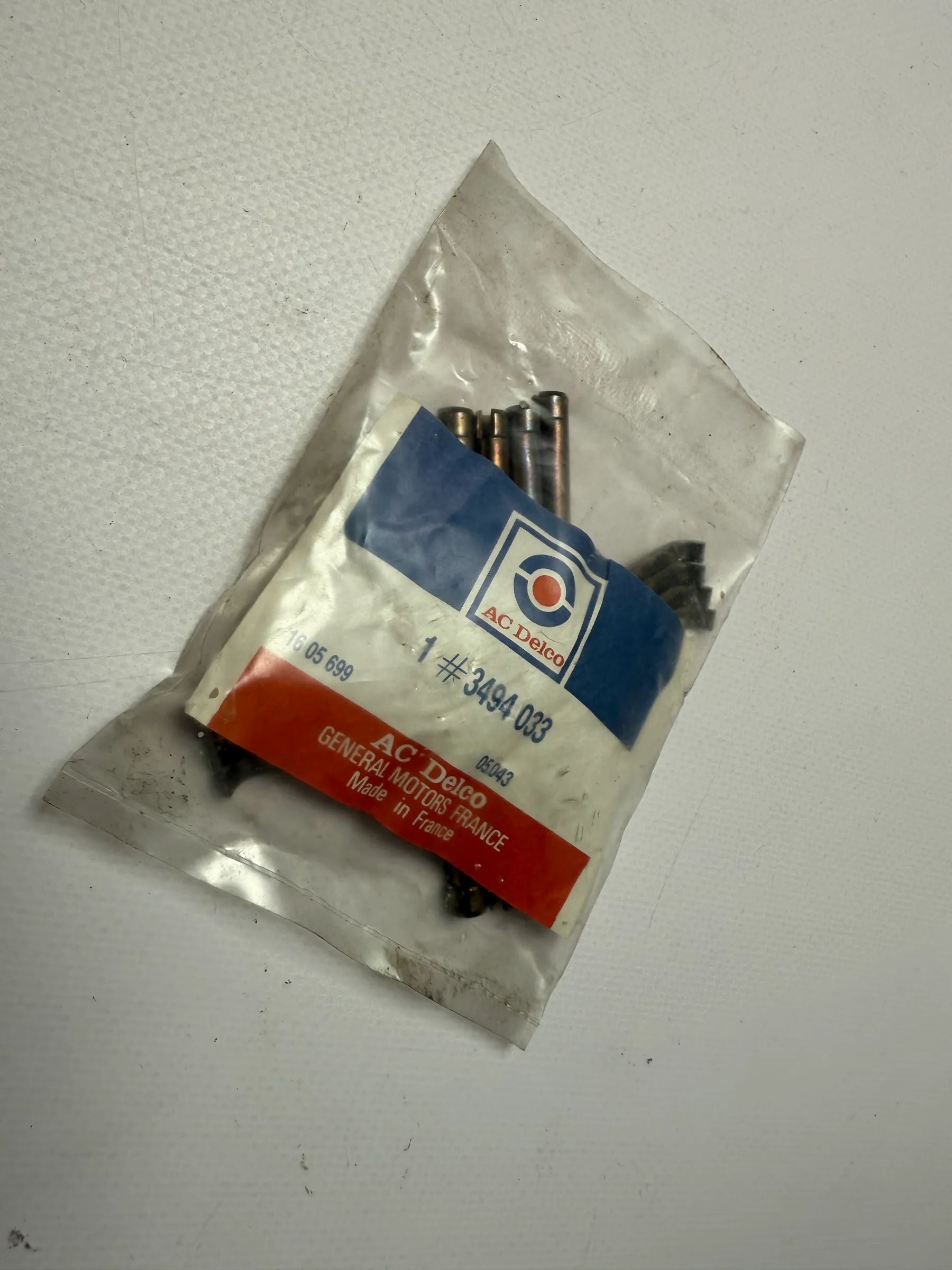 Jeu d'accessoires d'origine AC Delco Opel etc., plaquettes de frein avant 3494033