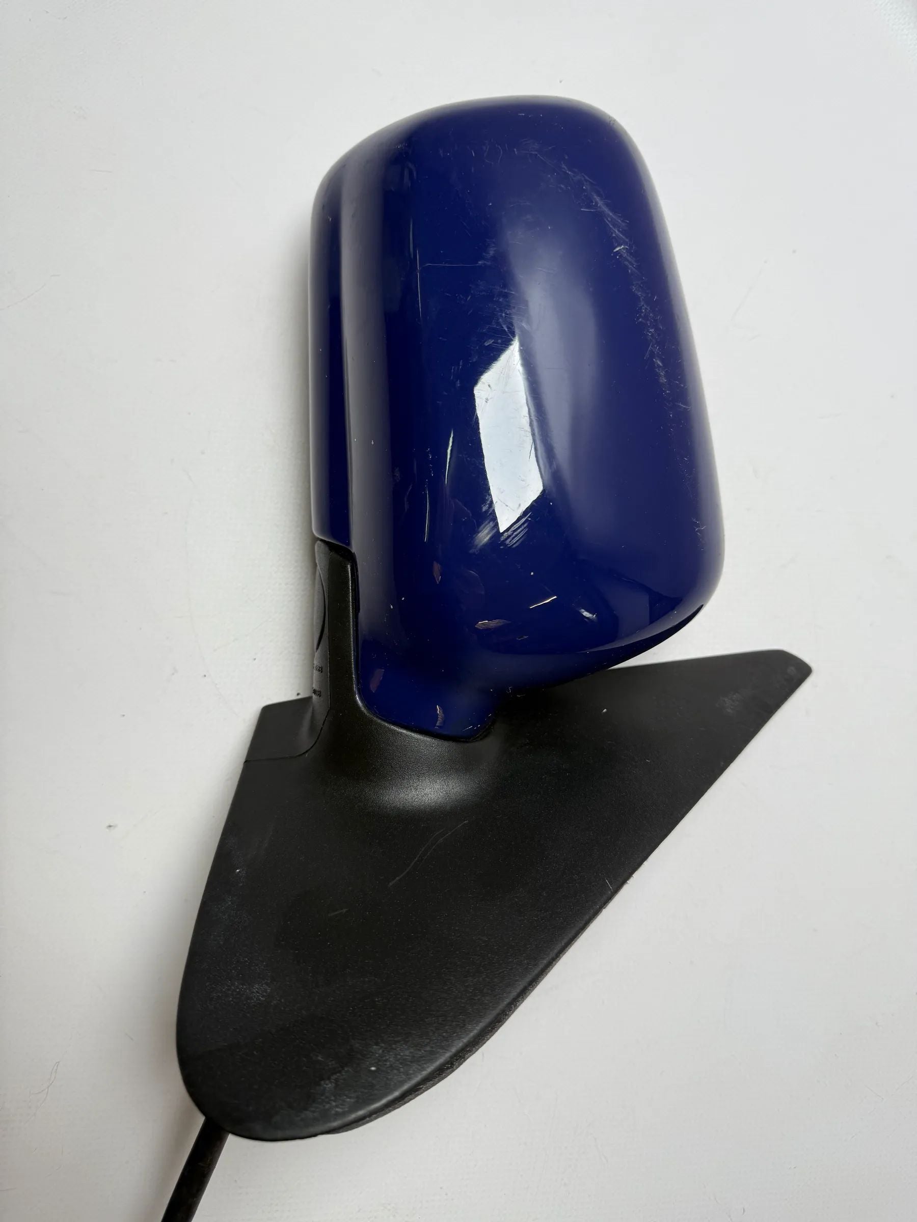 VW Polo 50 Specchietto Retrovisore Esterno Meccanico Destro Blu 6N1857508 GRU / 202272