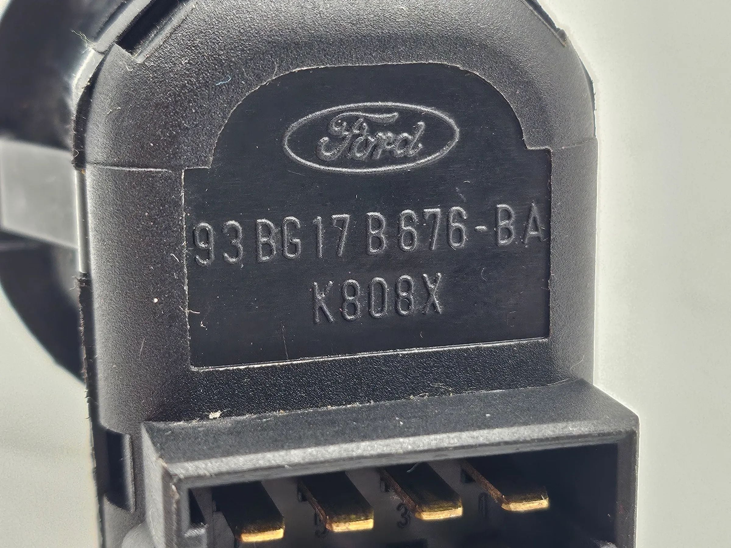 Original Ford Transit Doka 00-06 switch exterior mirror adjuster 93bg17b676-ba