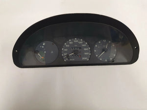 フィアット プント 176 99,651km 純正タコメーター 46438188 コンビインストルメント K40