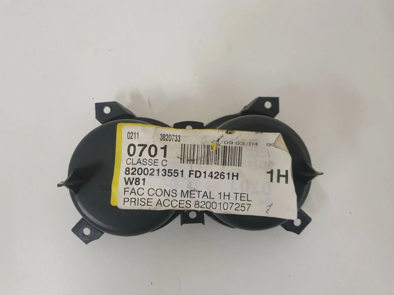 Porte-gobelets d'origine Renault Espace K 2003 8200213551