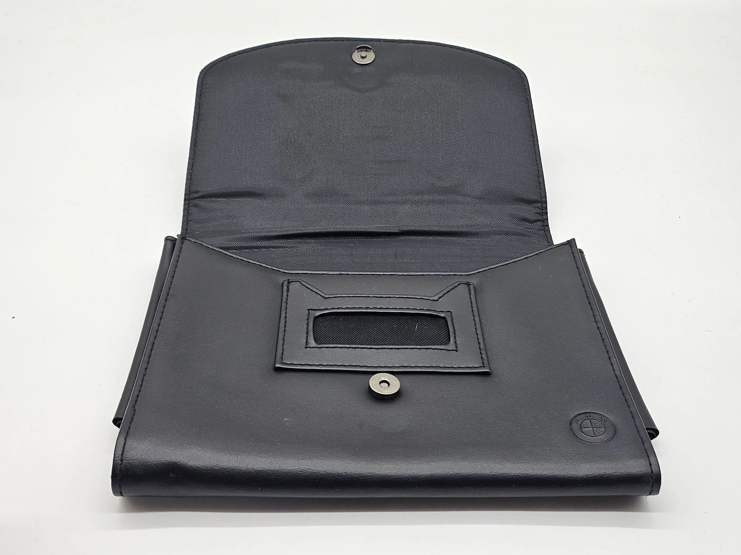 Original BMW X5 F15  X6 2015  Bordmappe Leder schwarz