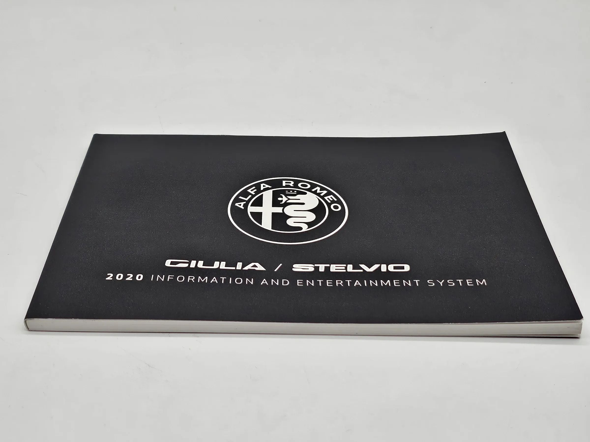 Original Alfa Romeo Stelvio  Giulia 2020 Entertainment englisch 20_AF_IES_EN_USC