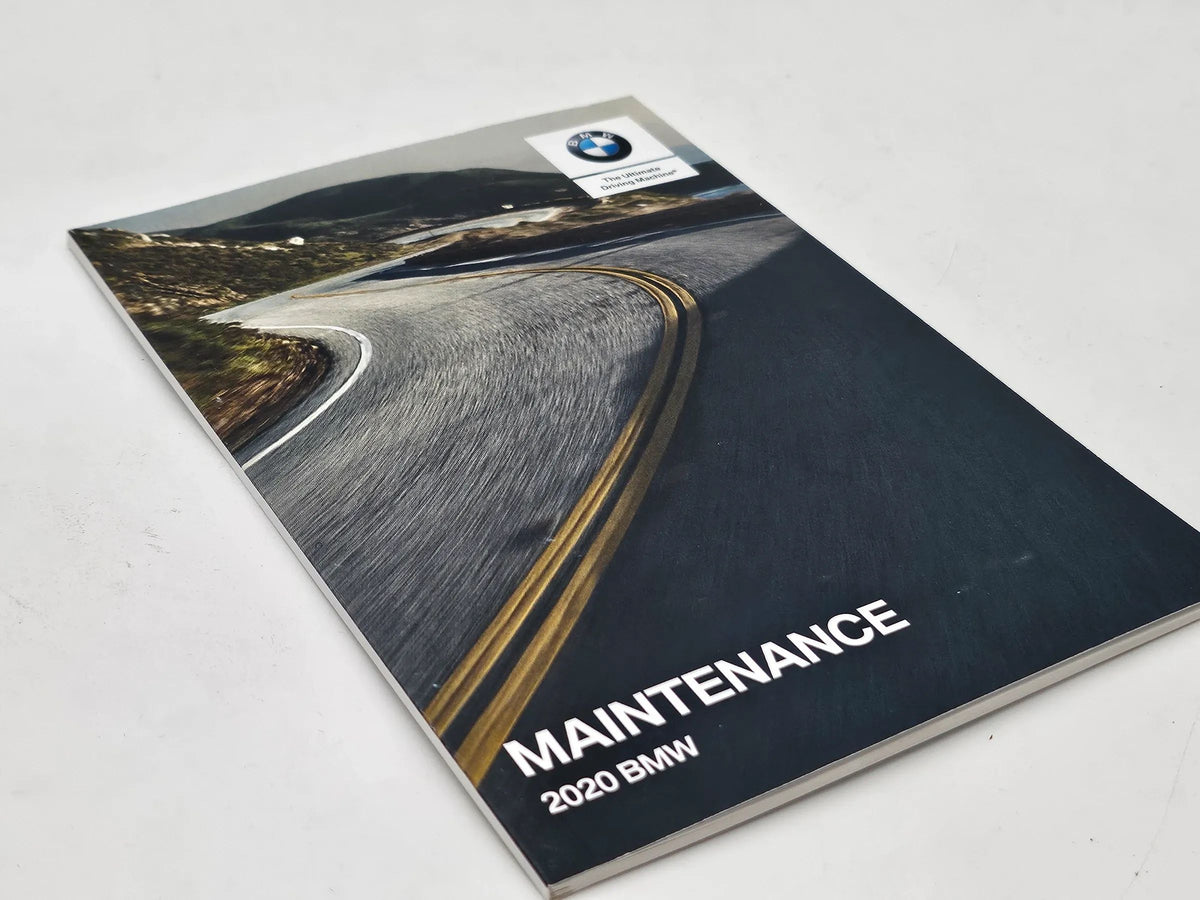 Original BMW 2er 4er  Z4 2020 Maintenance  englisch US