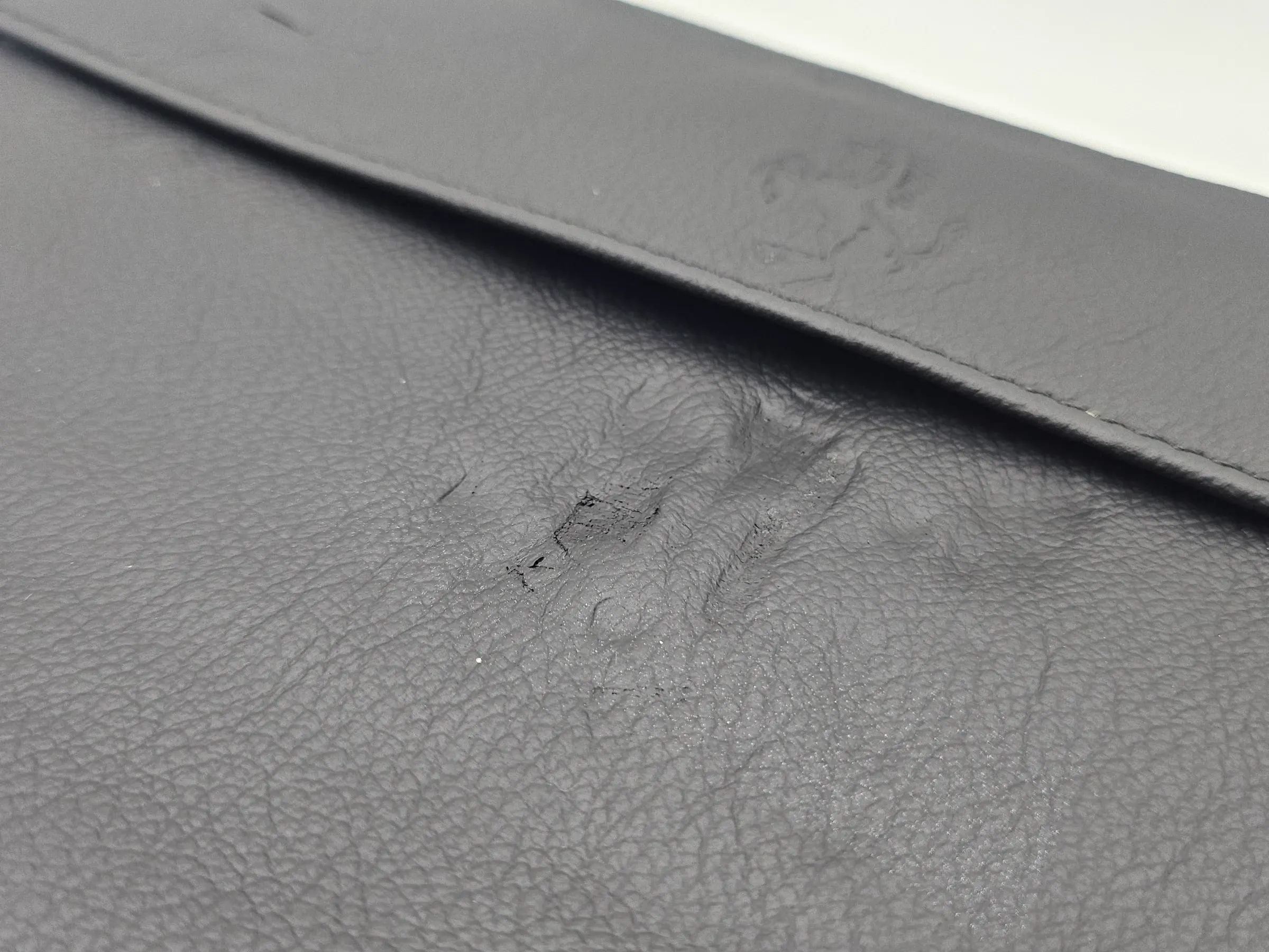 Original Ferrari 458 Spider Bordmappe Leder schwarz