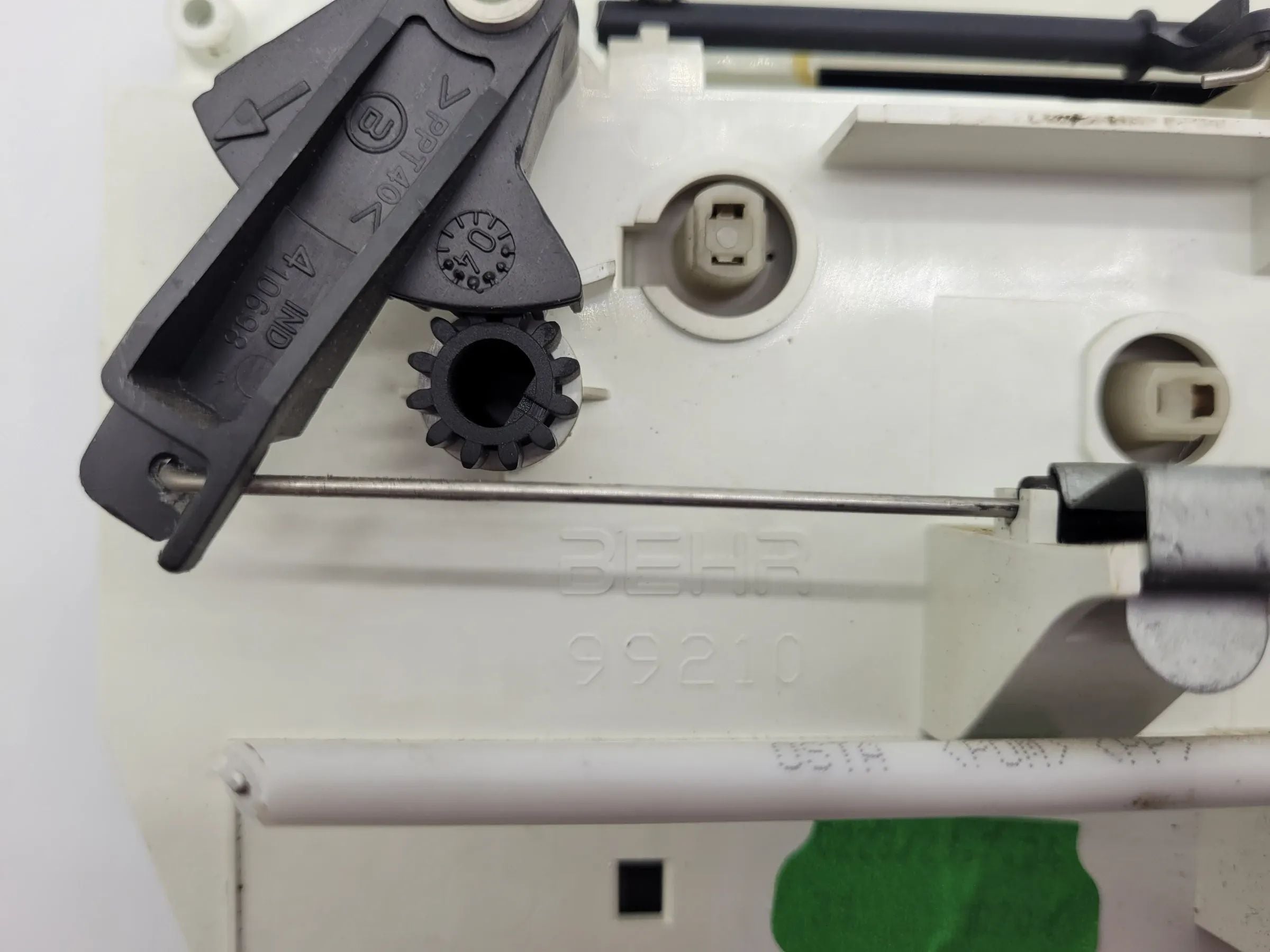 Original Peugeot 206 CC (2D) Klimabedienteil Heizungsbedienteil 99210