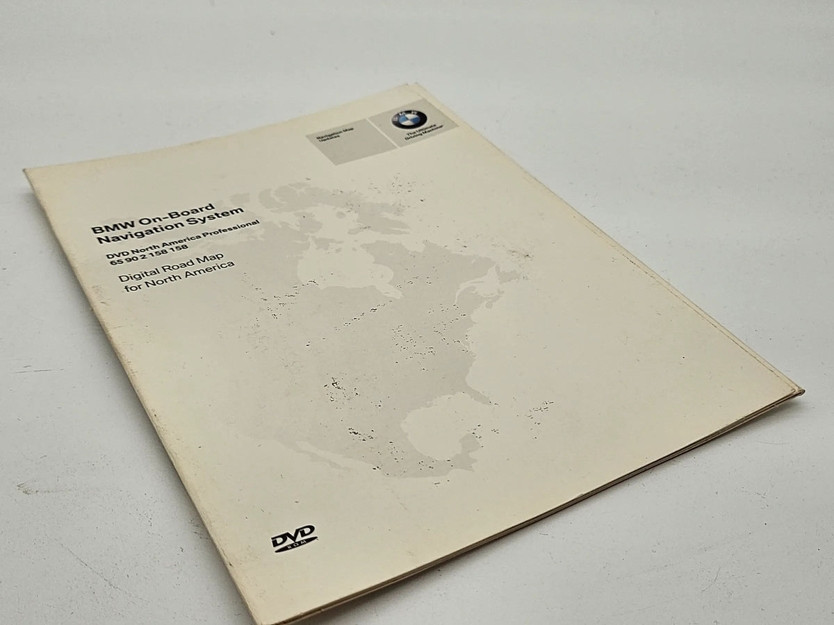 Original BMW  E60 Navigation prof.  2 Disc DVD North America 2010 65902158158