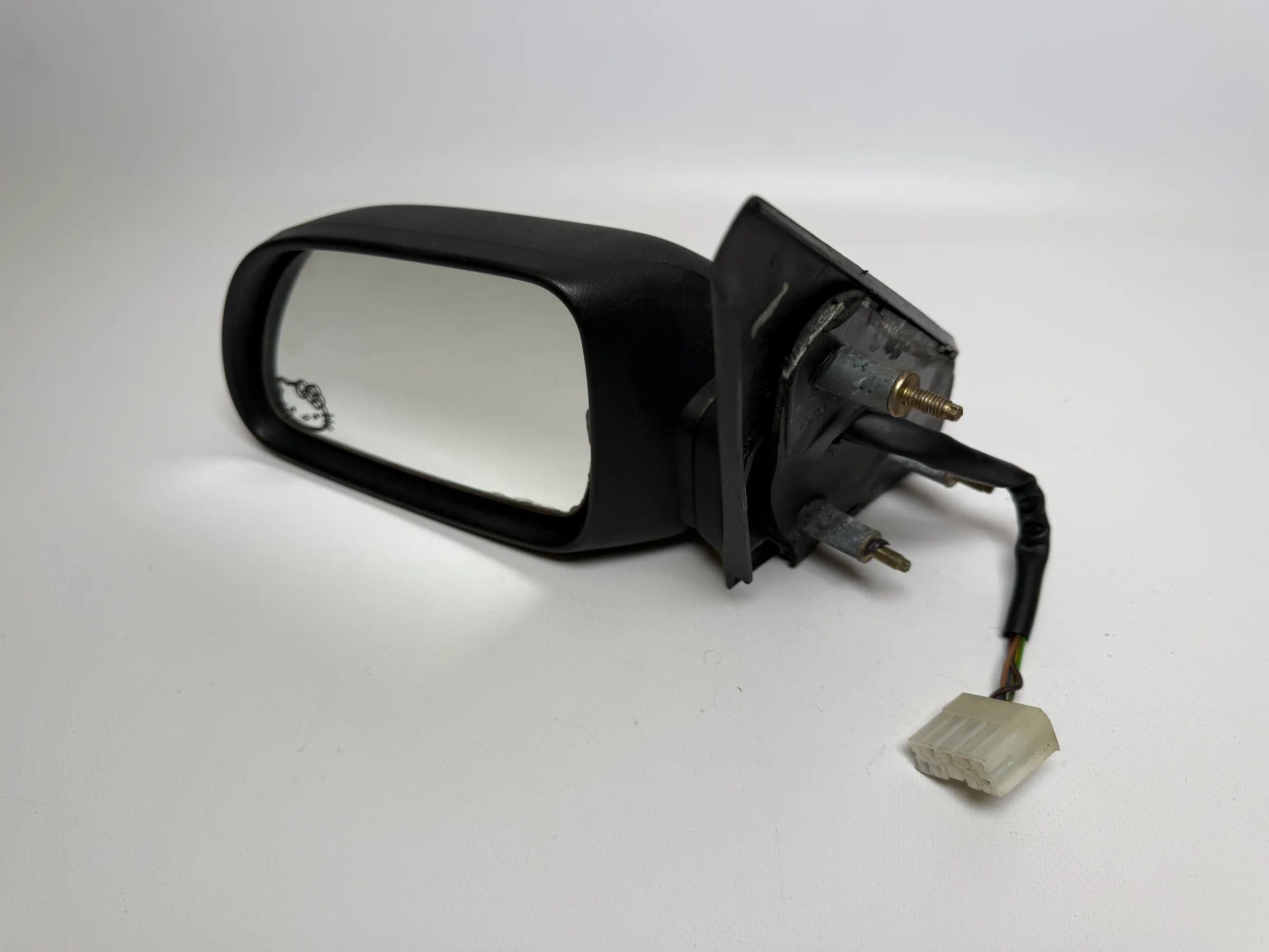 Original Renault 19 Außenspiegel / Seitenspiegel Elek. Links Schwarz BGE212LLL