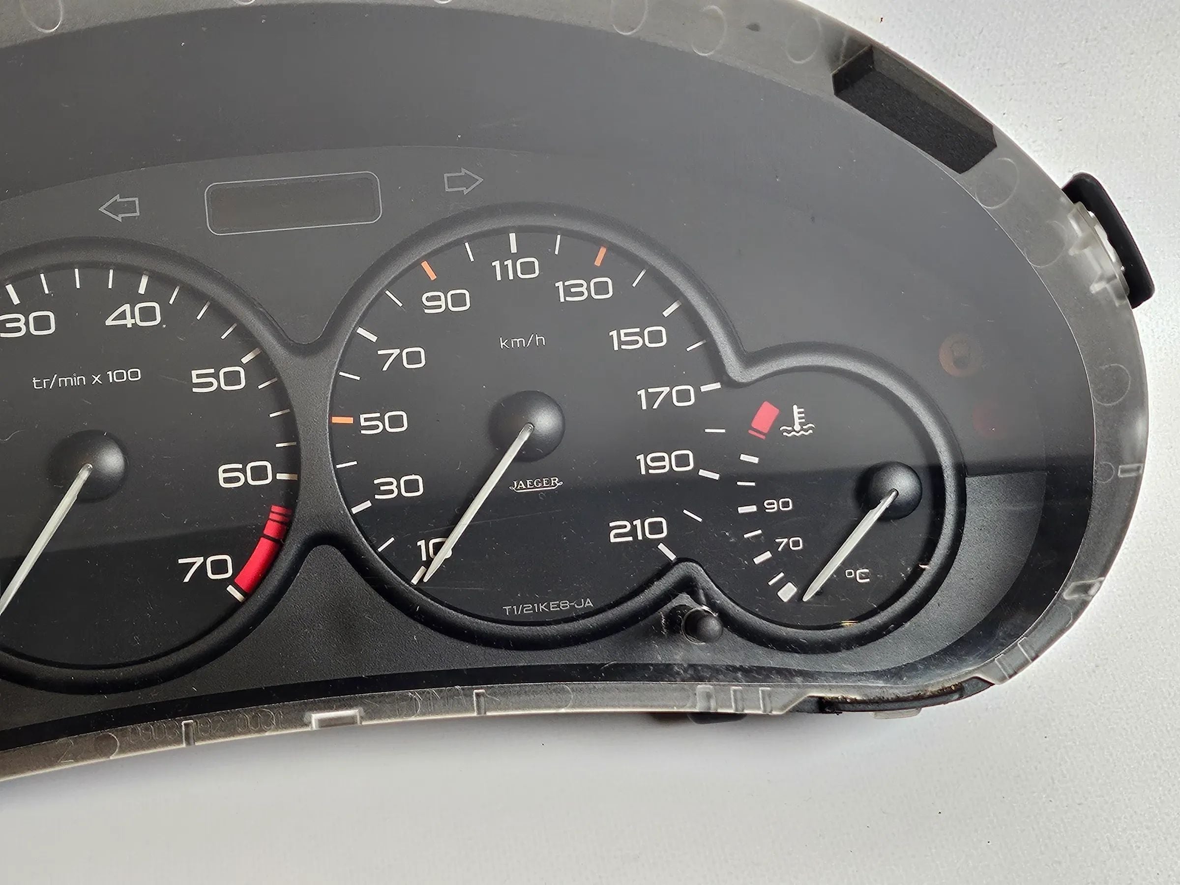 Peugeot 206 CC 1998-2006 Compteur de Vitesse Original 9634960980