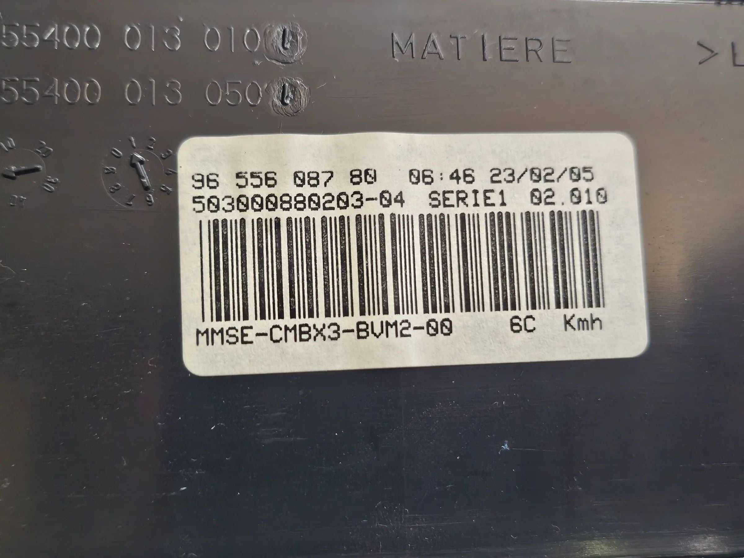 Original  Citroen C5 2.0  Tachometer Benzin Tacho Kombiinstrument 9655608780