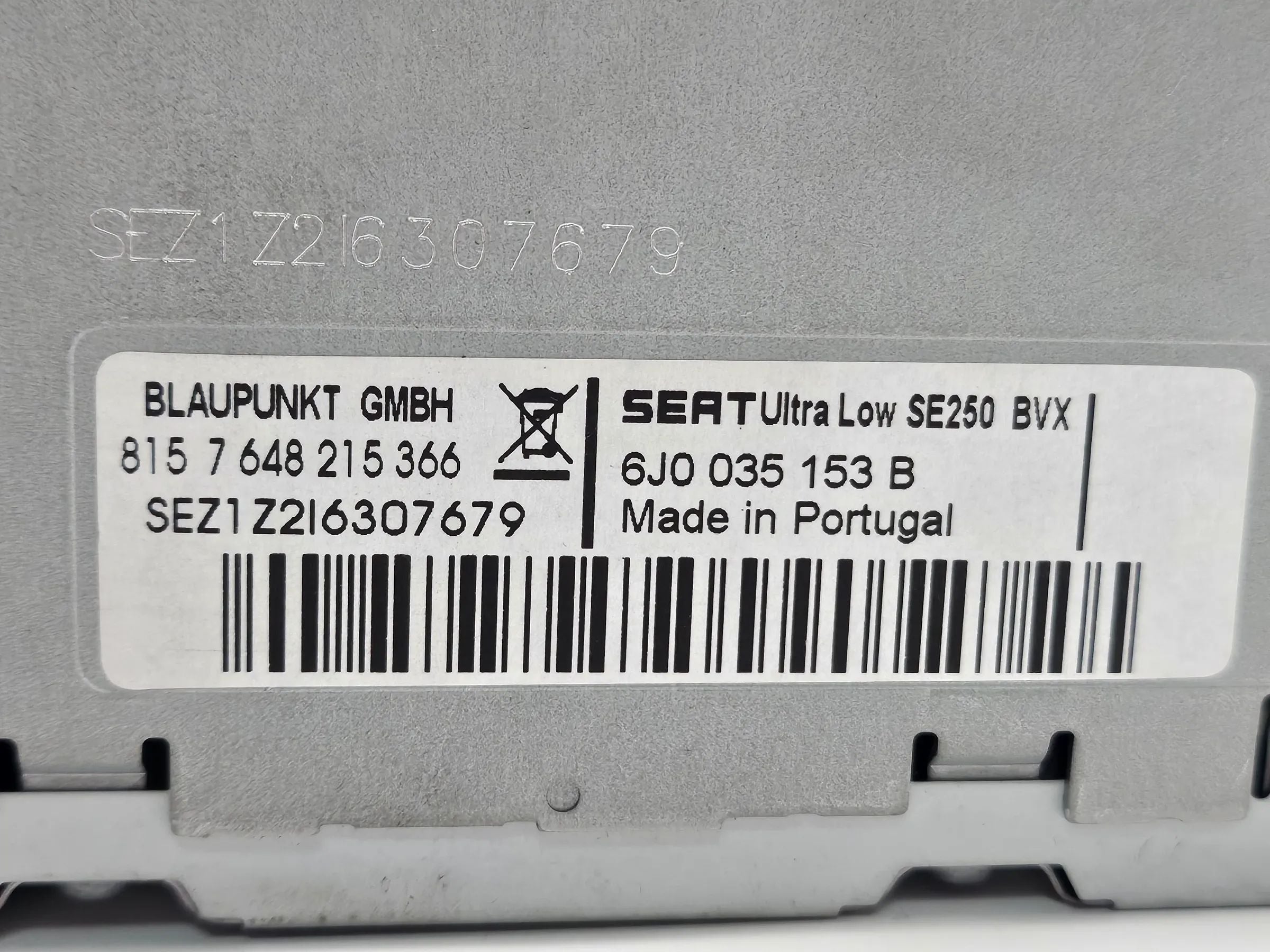 Original Seat Ibiza IV 4 6J 1.4 Radio Mp3 Media 6J0035153B without code