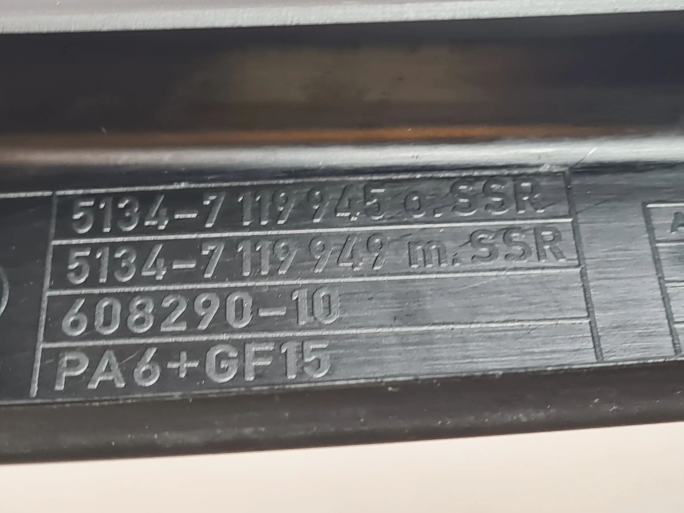 BMW 3er Touring E91 Fensterrahmen Tür Blende Hinten Links 51.34-7119945