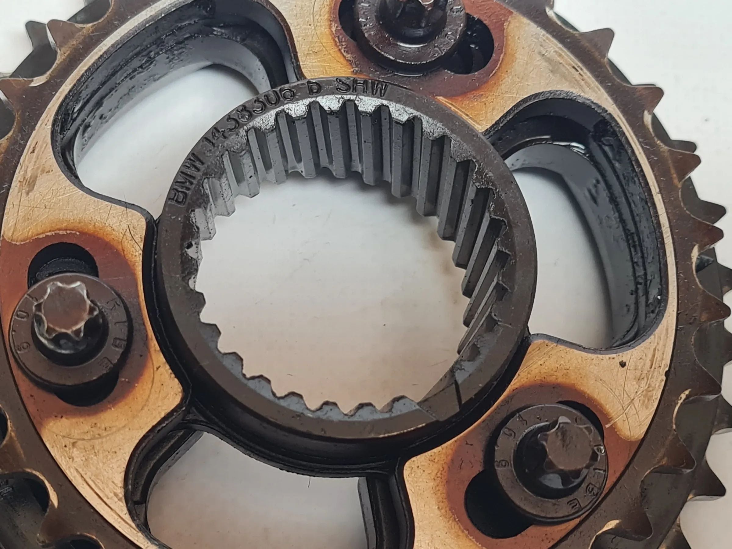 BMW E38 E39 E46 E53 E60 E61 E65 E66  M54 NOCKENWELLENRAD Set 1438306 1438375