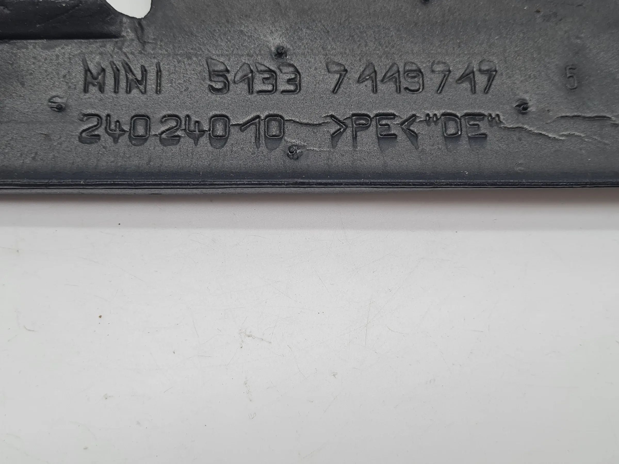 Original Mini One (R50/R53) A-Säule Formteil Isolierung Links 51.33-7119717