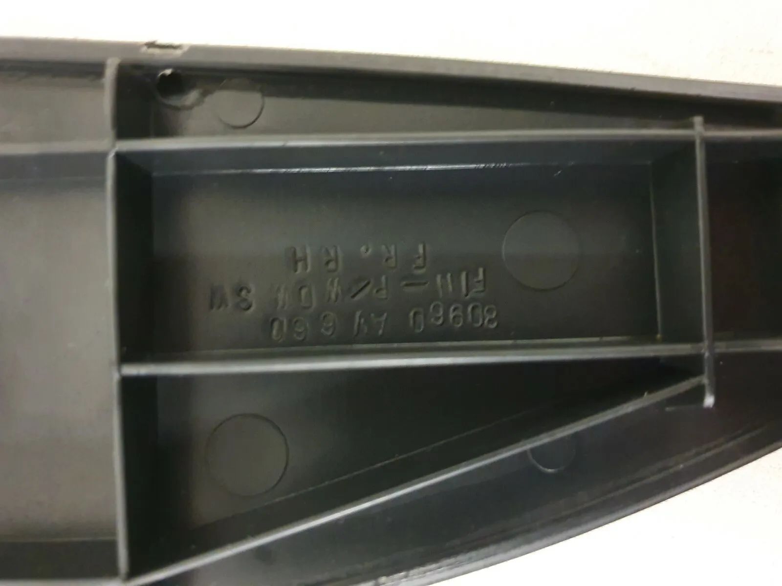 Copertura originale interruttore alzacristallo anteriore destro Nissan Primera P12, 80960AV660