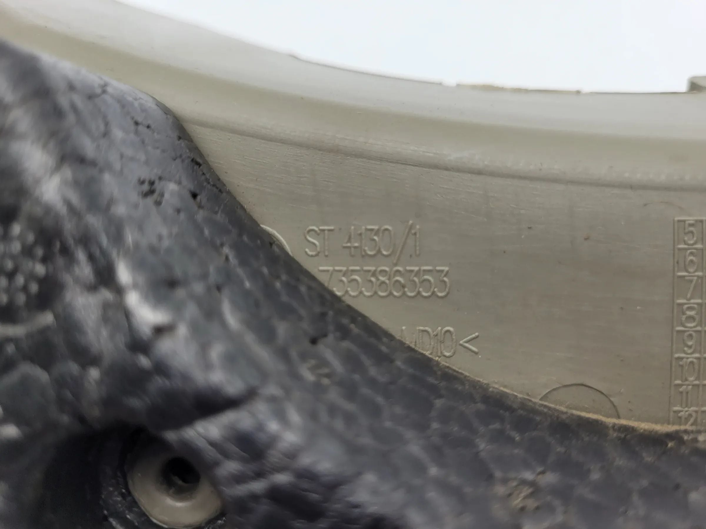 Original Fiat Punto Grande (199) Armaturenbrett Lenkrad Verkleidung 735386353