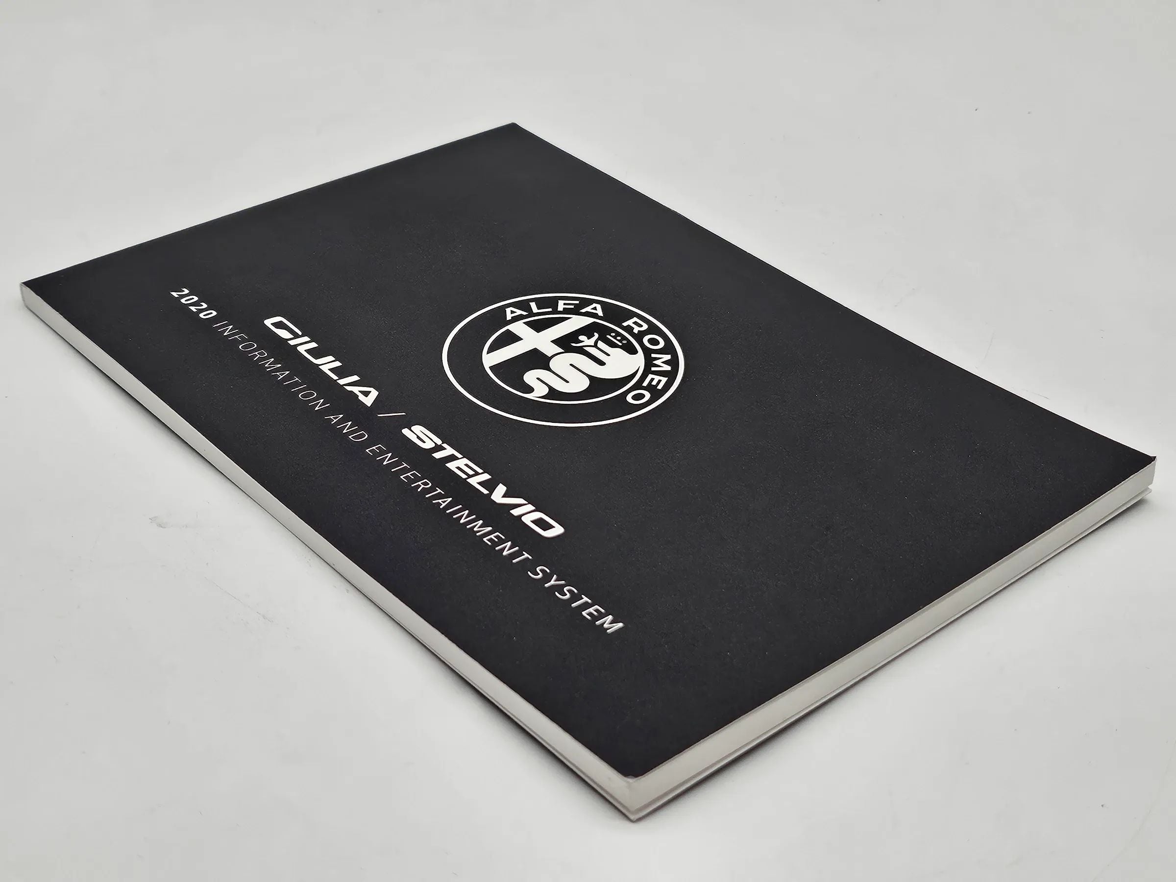 Original Alfa Romeo Stelvio  Giulia 2020 Entertainment englisch 20_AF_IES_EN_USC