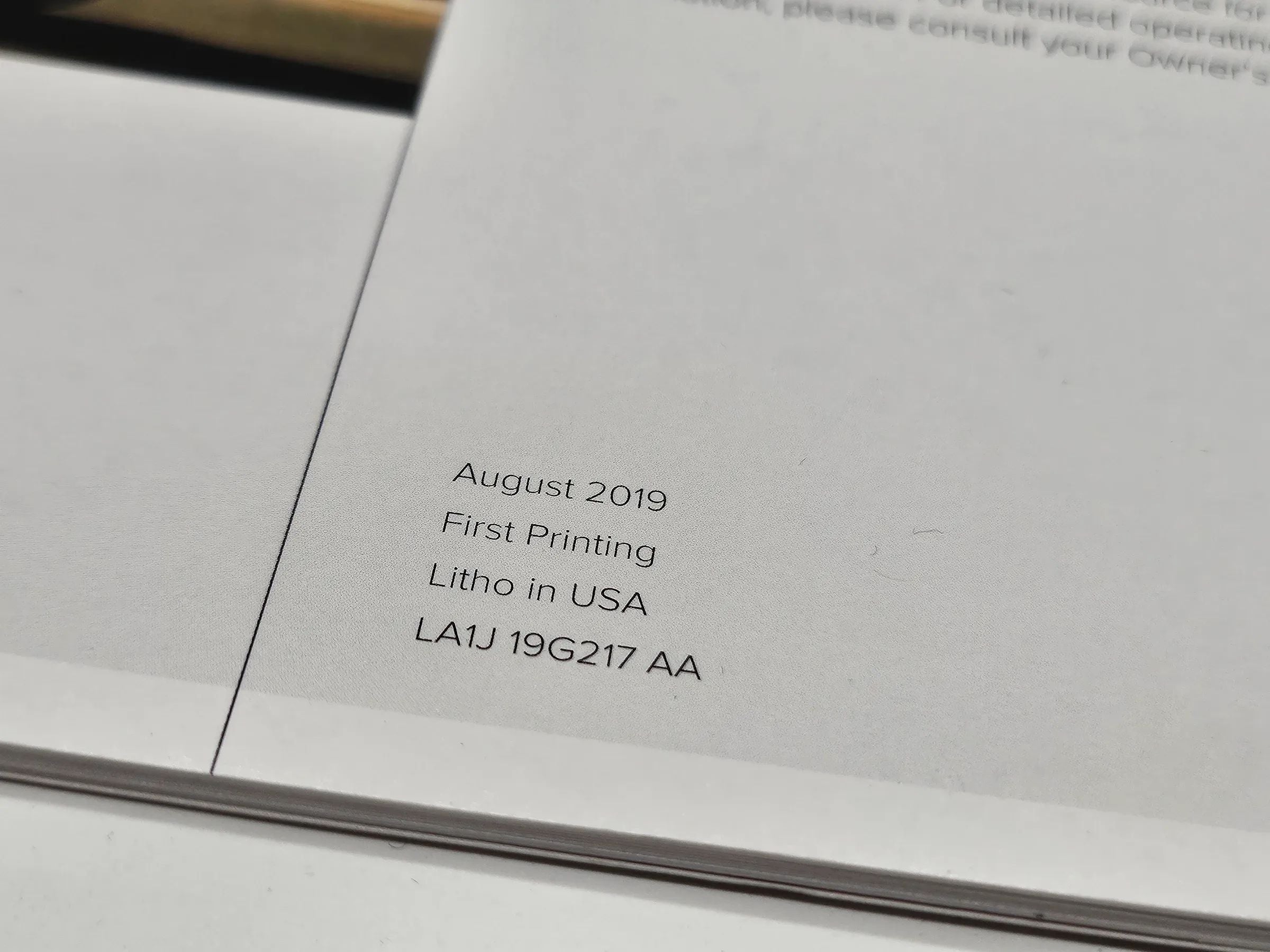 Original Lincoln Nautilus 2020 schnell Betriebsanleitung LA1J19G217AA