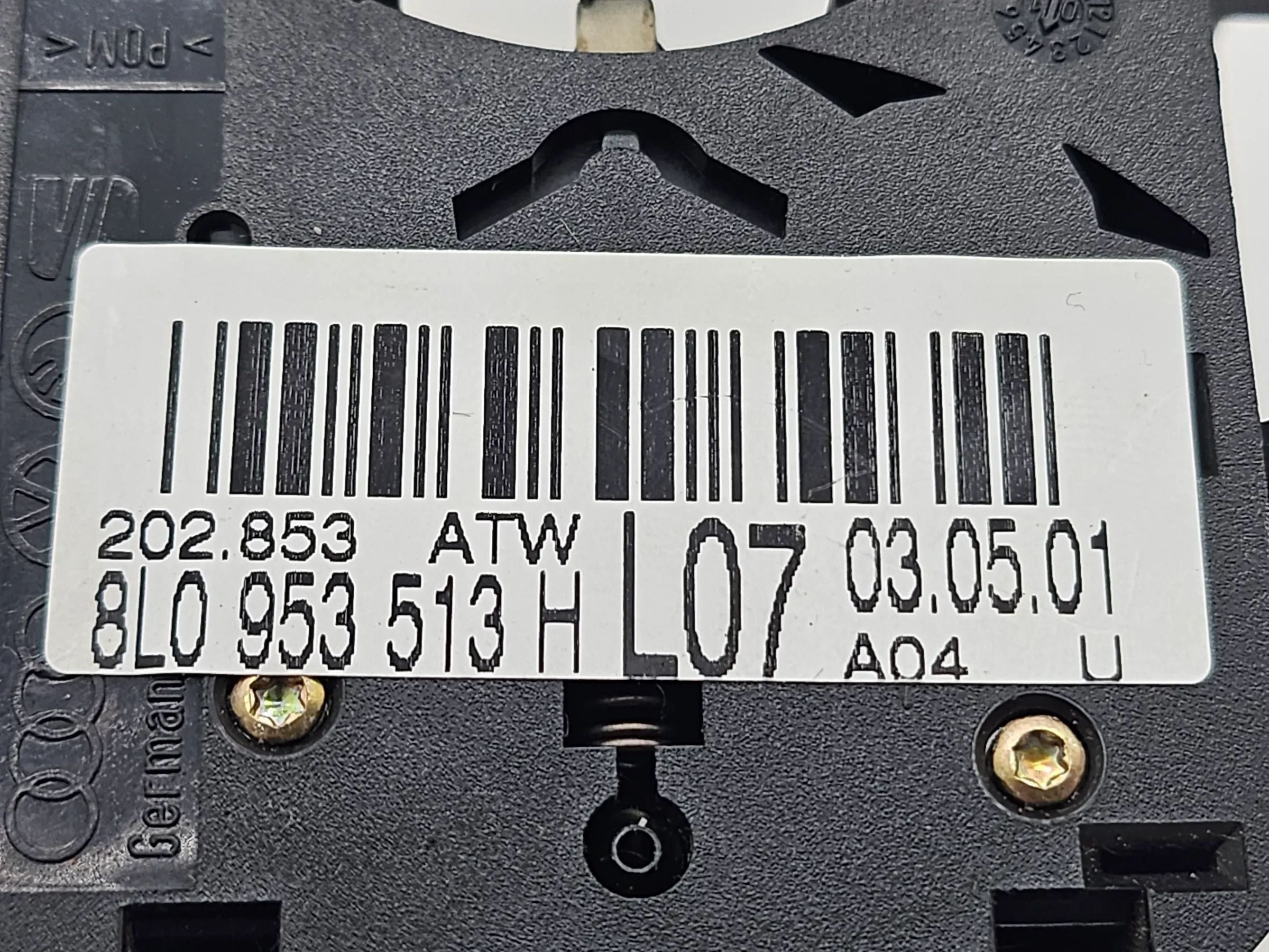 Audi A3 8L Audi A6 4B C5 Blinkhebel Wischerhebel Blinker 8L0953513H 4B0953503H