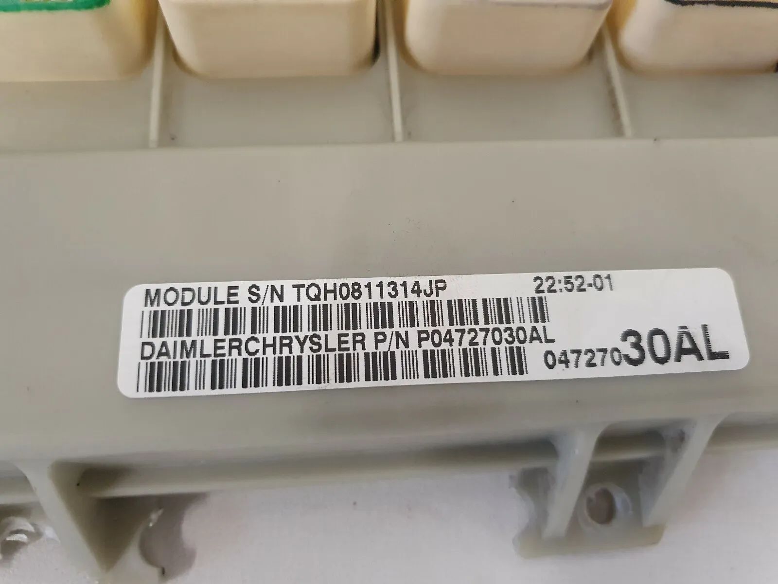 ⭐⭐ Unidad de Control de Confort Original Chrysler Grand Voyager GY IV 3,3 P04727030AL ⭐⭐