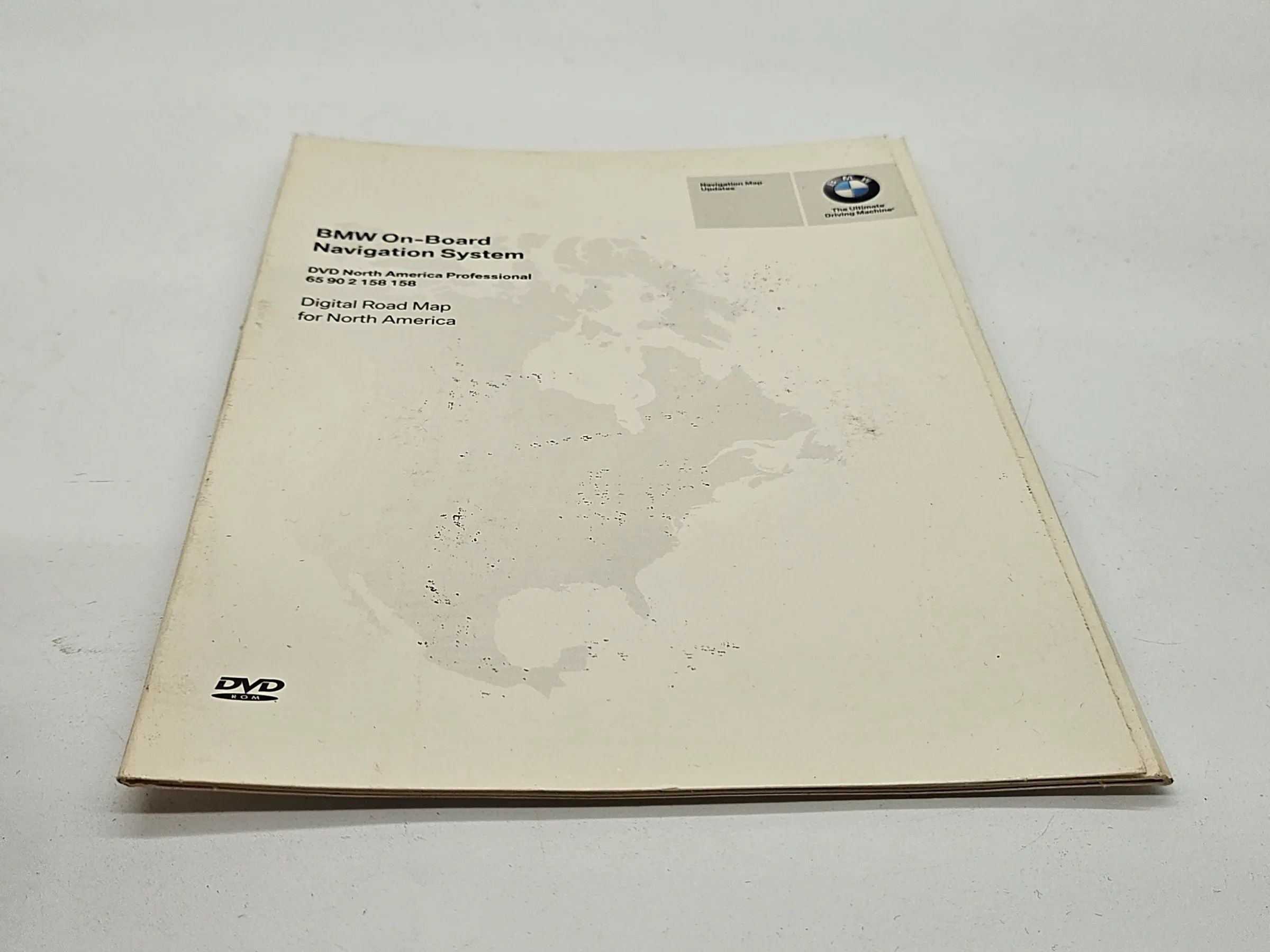 Original BMW  E60 Navigation prof.  2 Disc DVD North America 2010 65902158158