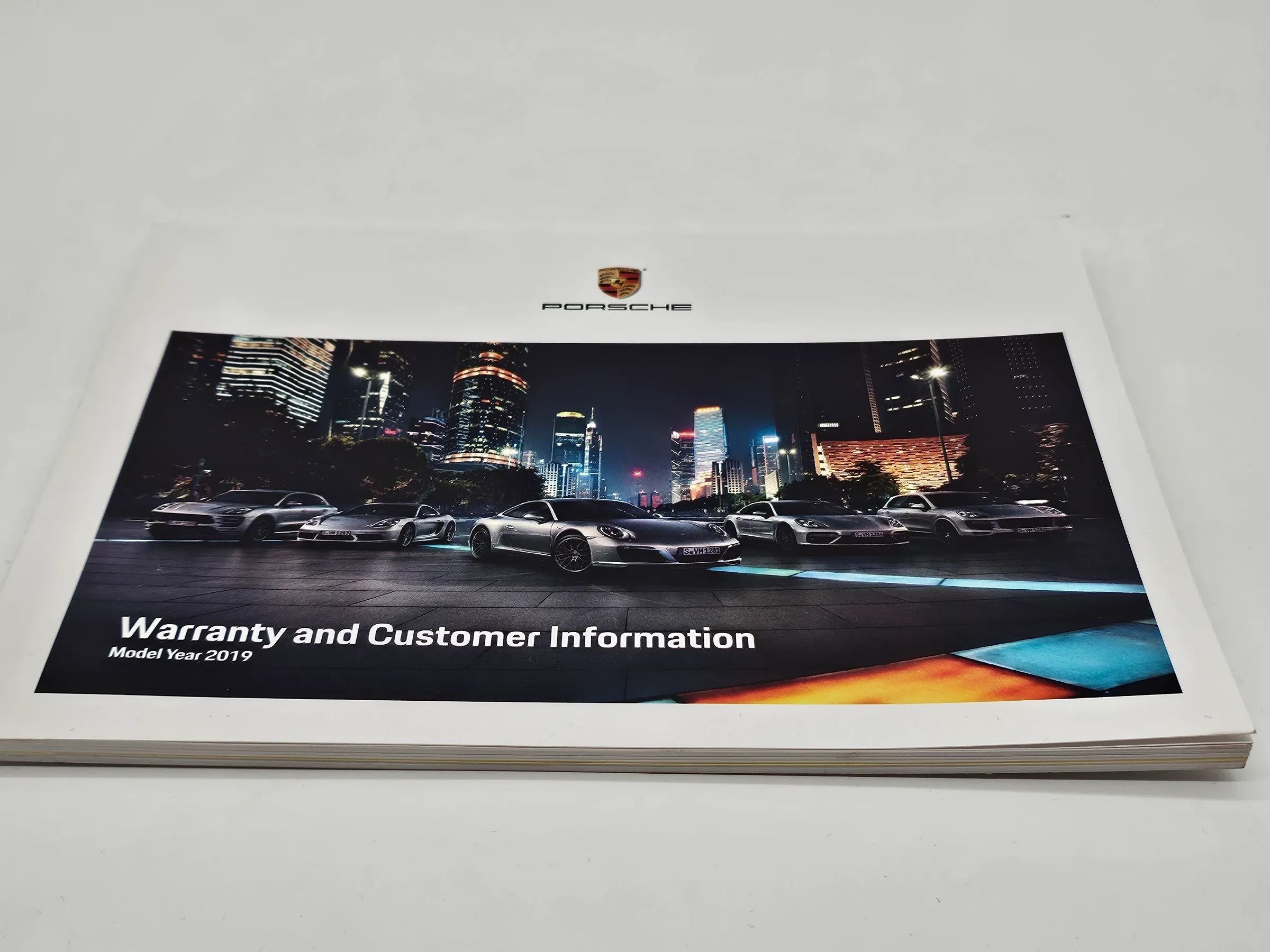 Original Porsche Cayenne 9Y Warranty and Customer Information 2019  englisch