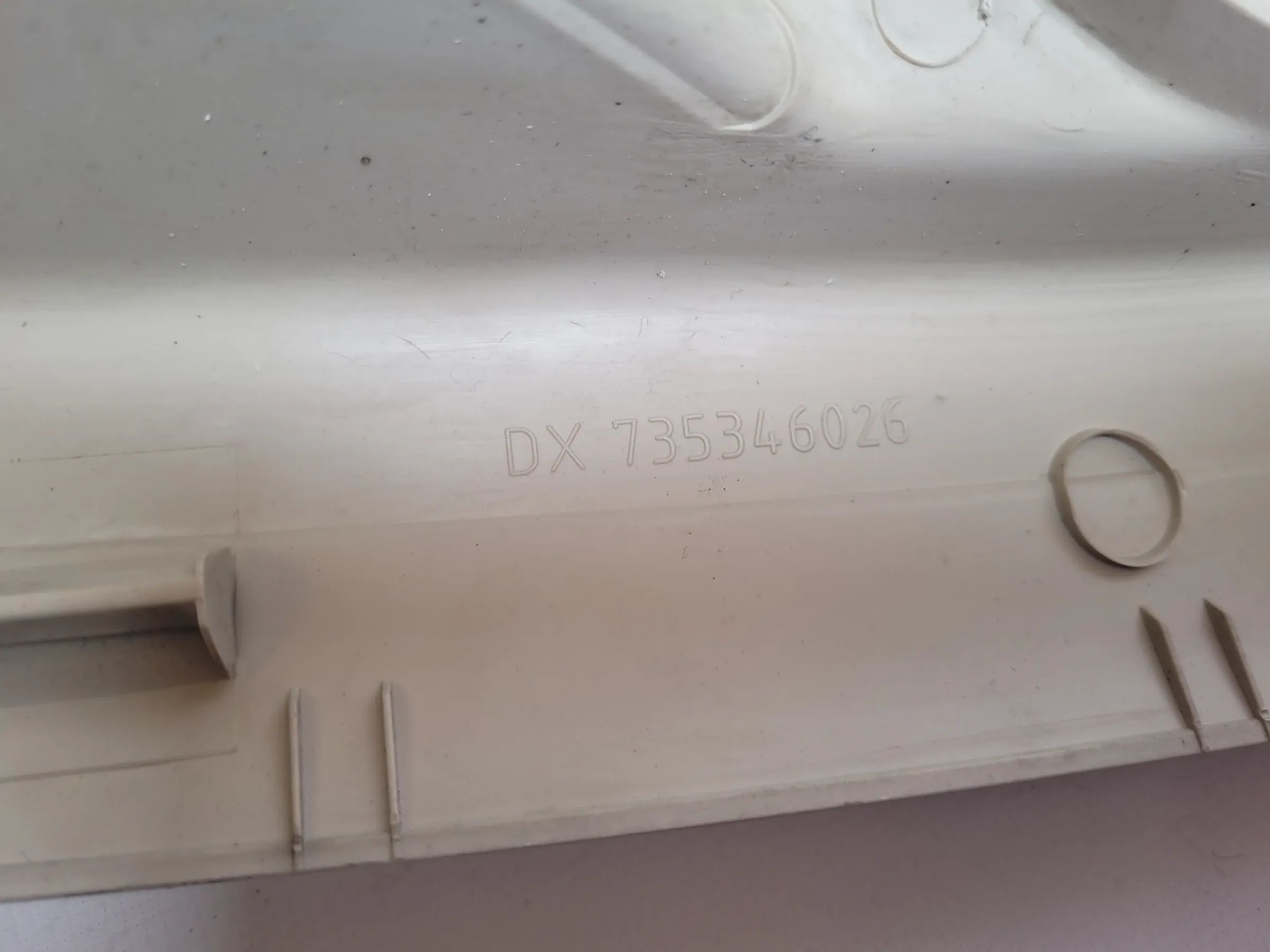 Original Fiat Punto (188) Abdeckung Verkleidung Rechts DX735346026